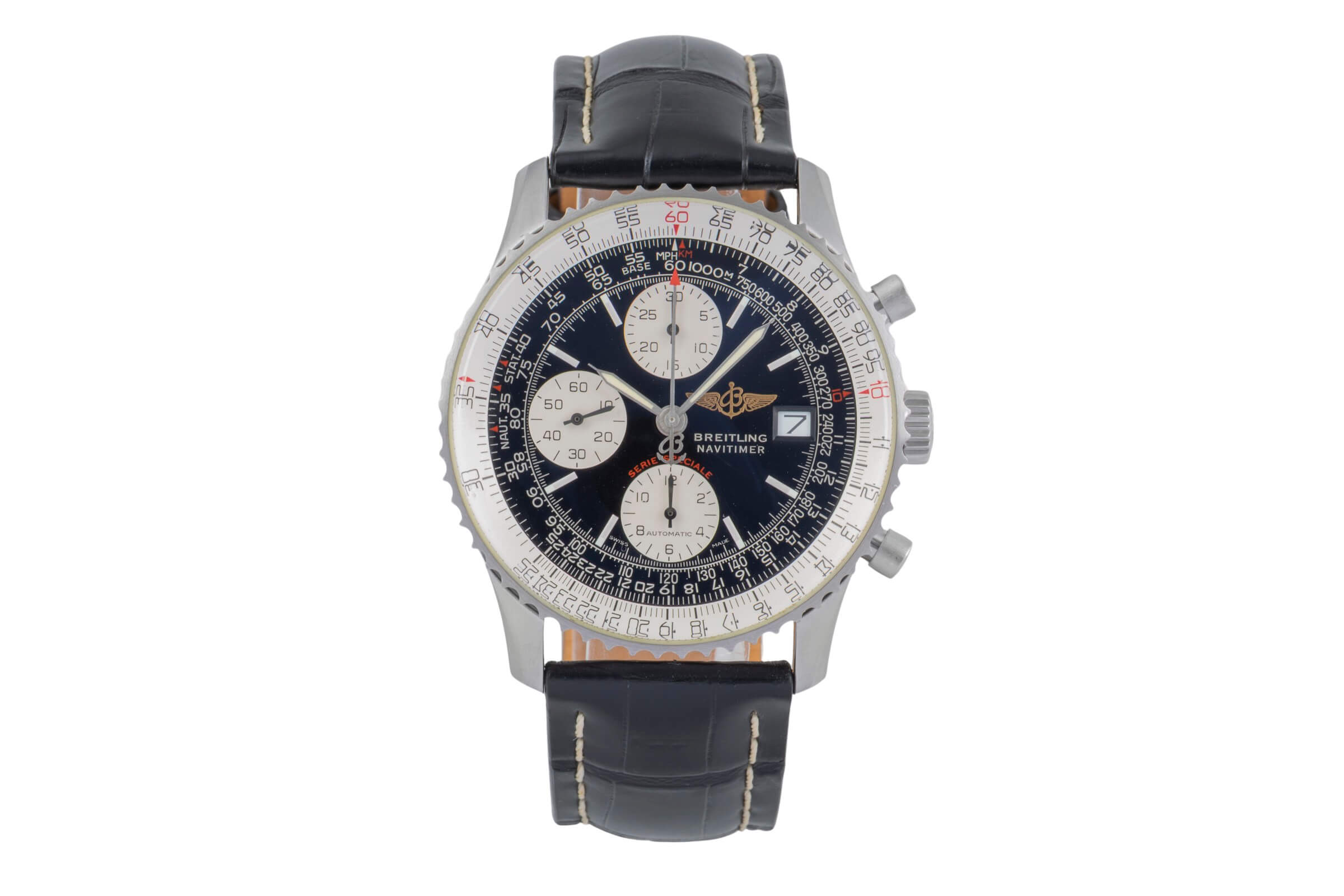 Breitling Navitimer Chronograph Stahl Automatik Kal. B13 Ref. A13330-0111  | Zeitauktion