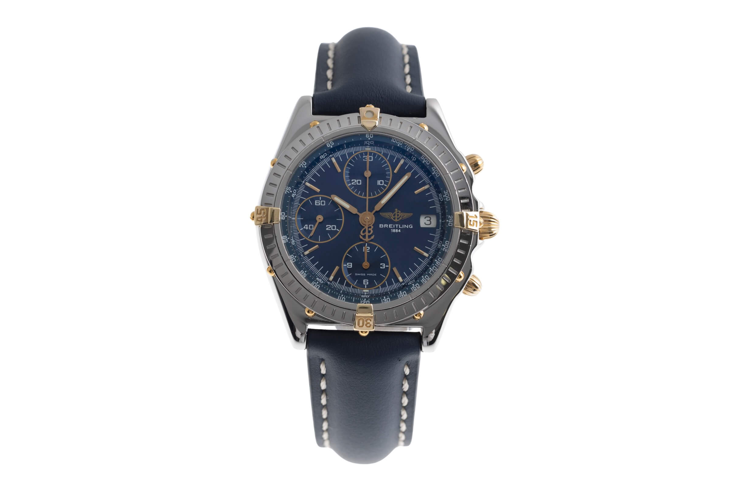 Breitling Chronomat chronograph steel / gold automatic Kal. B13 Ref. B13050  | Zeitauktion