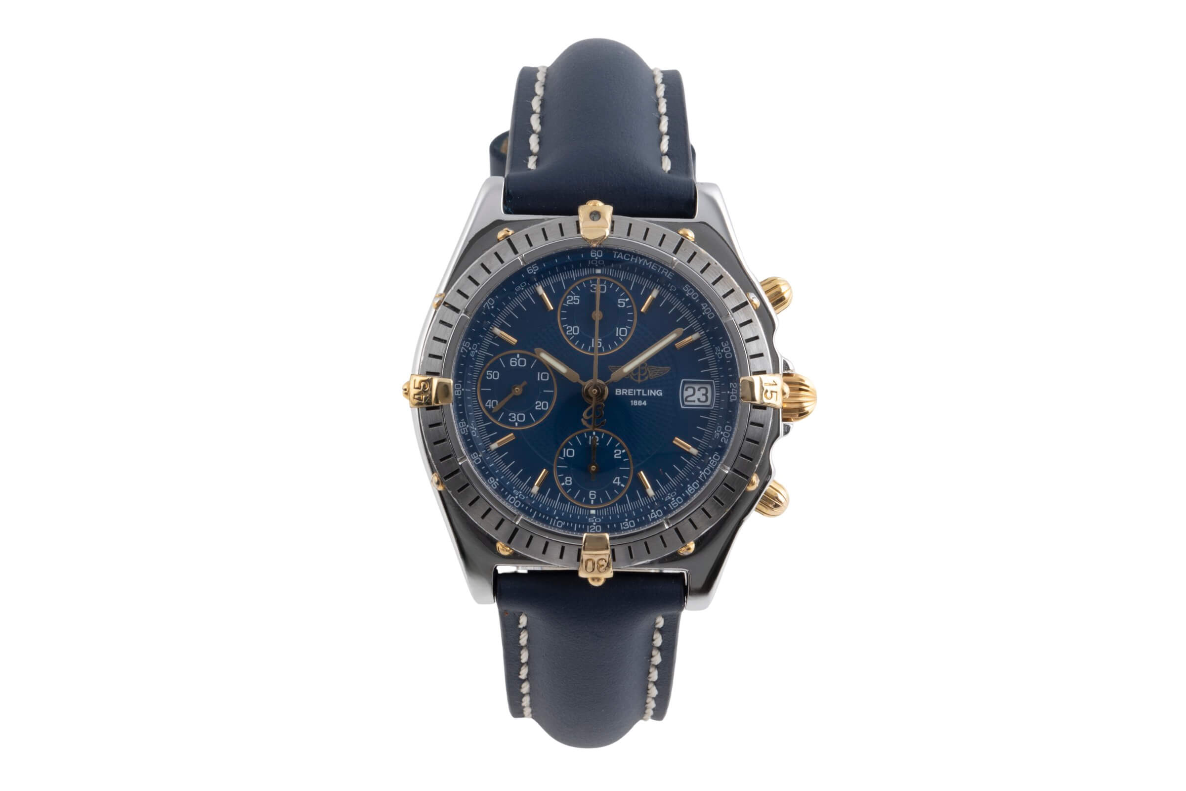 Breitling Chronomat Chronograph Stahl / vergoldet Automatik Kal. B13 Ref. B13047  | Zeitauktion