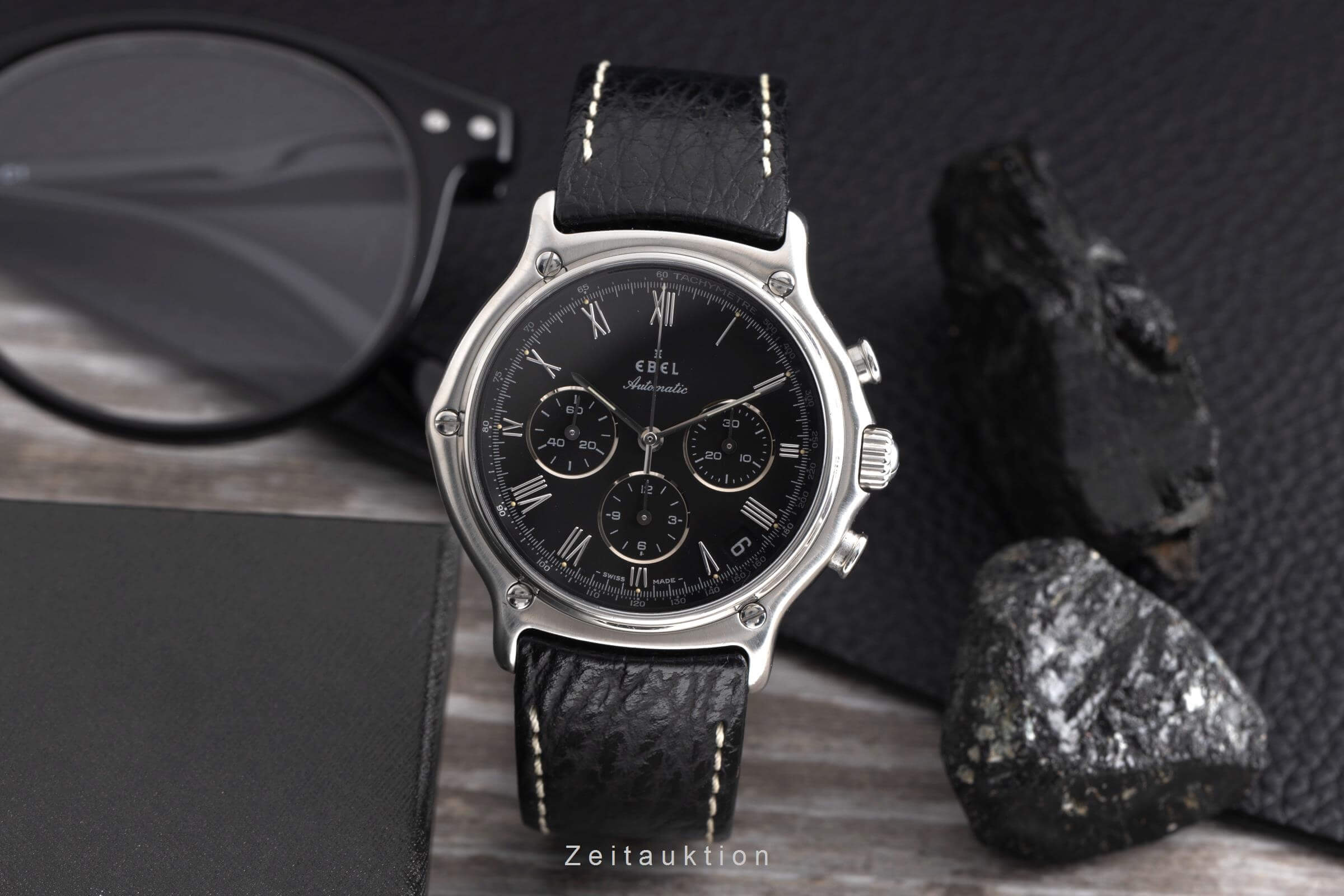 Ebel 1911 Chronograph Stahl Automatik Kal. 134 Ref. 9134901  | Zeitauktion