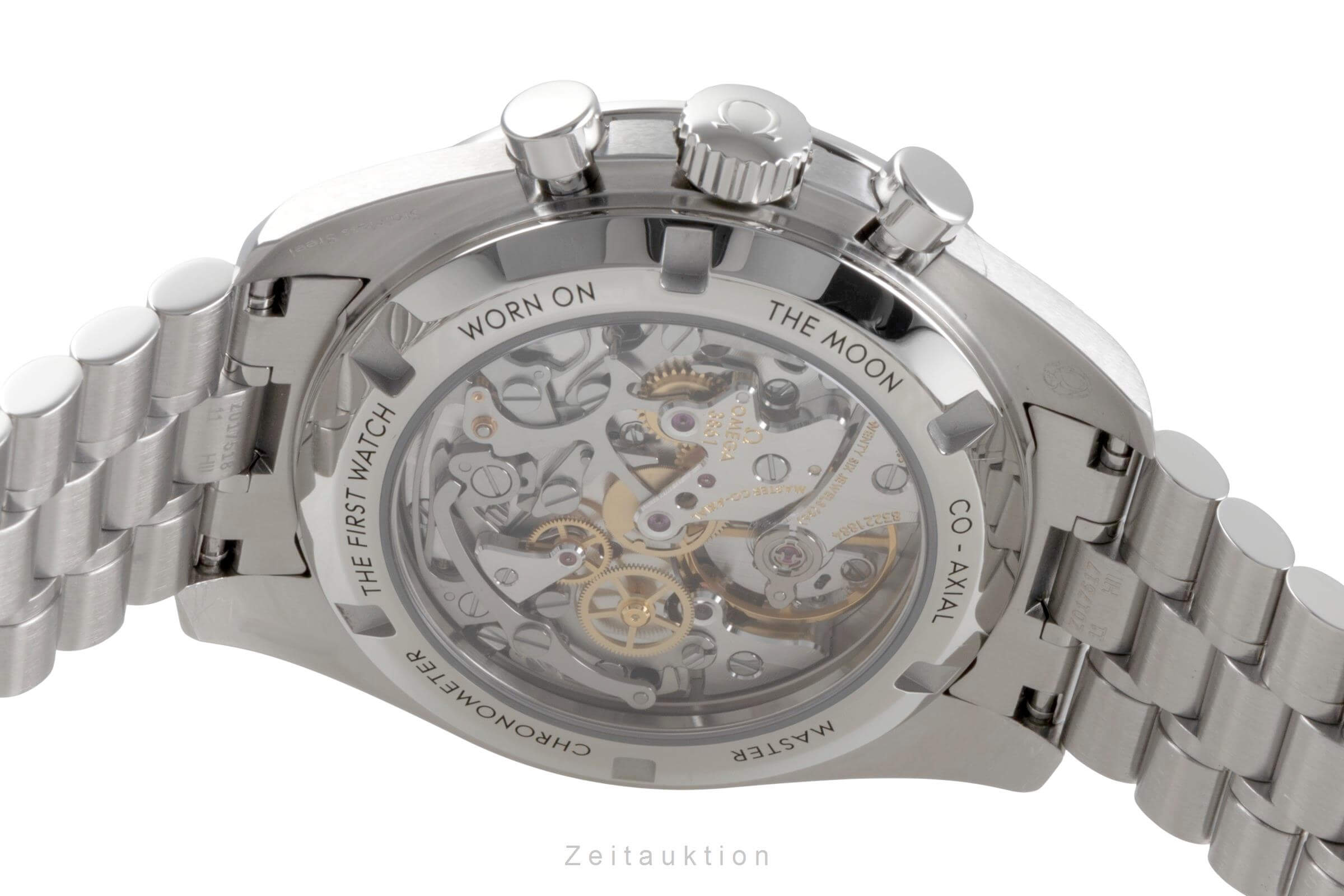 Omega Speedmaster Moonwatch Chronograph Stahl Handaufzug Kal. 3861 Ref. 310.30.42.50.01.002  | Zeitauktion