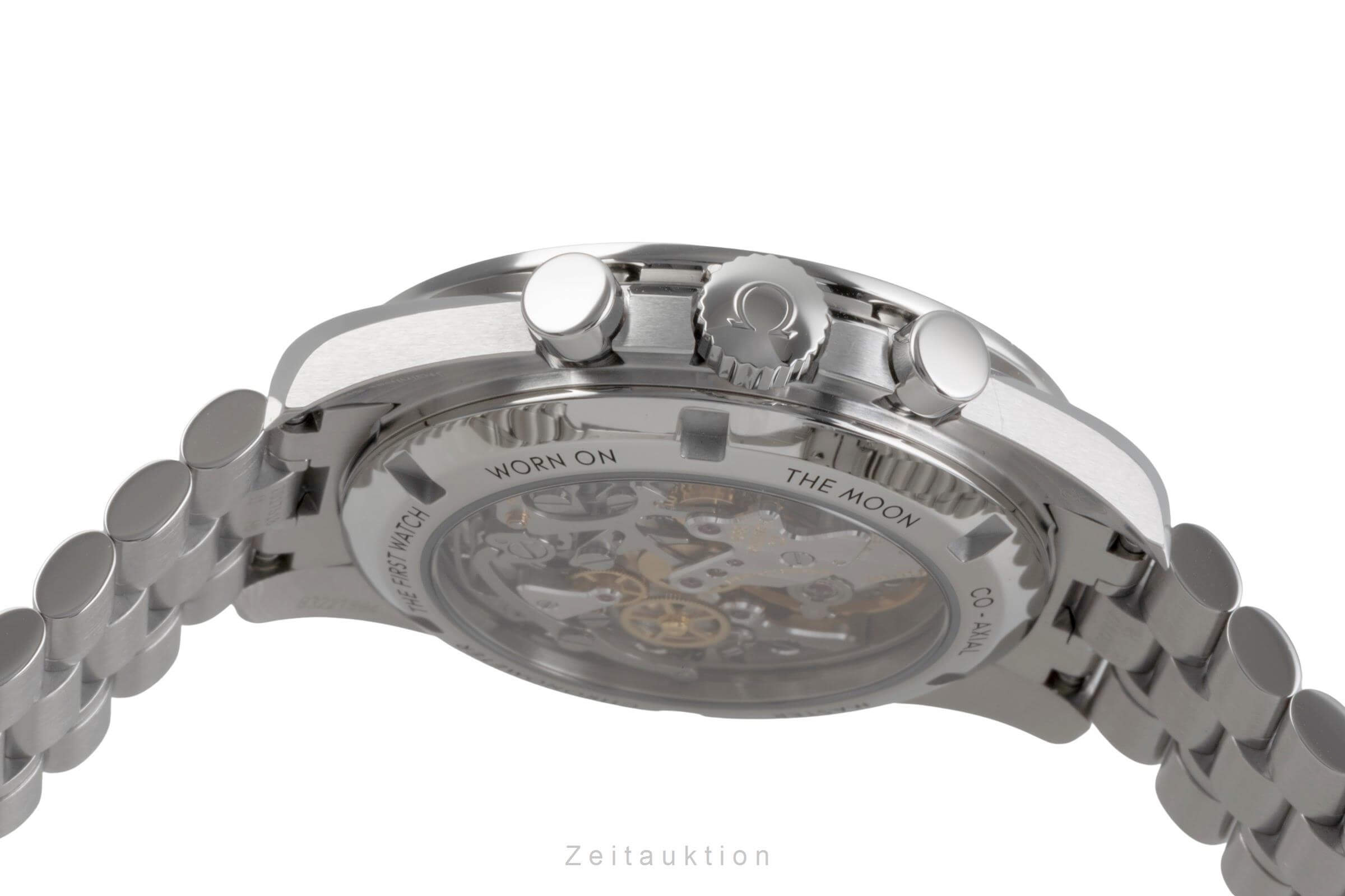 Omega Speedmaster Moonwatch Chronograph Stahl Handaufzug Kal. 3861 Ref. 310.30.42.50.01.002  | Zeitauktion