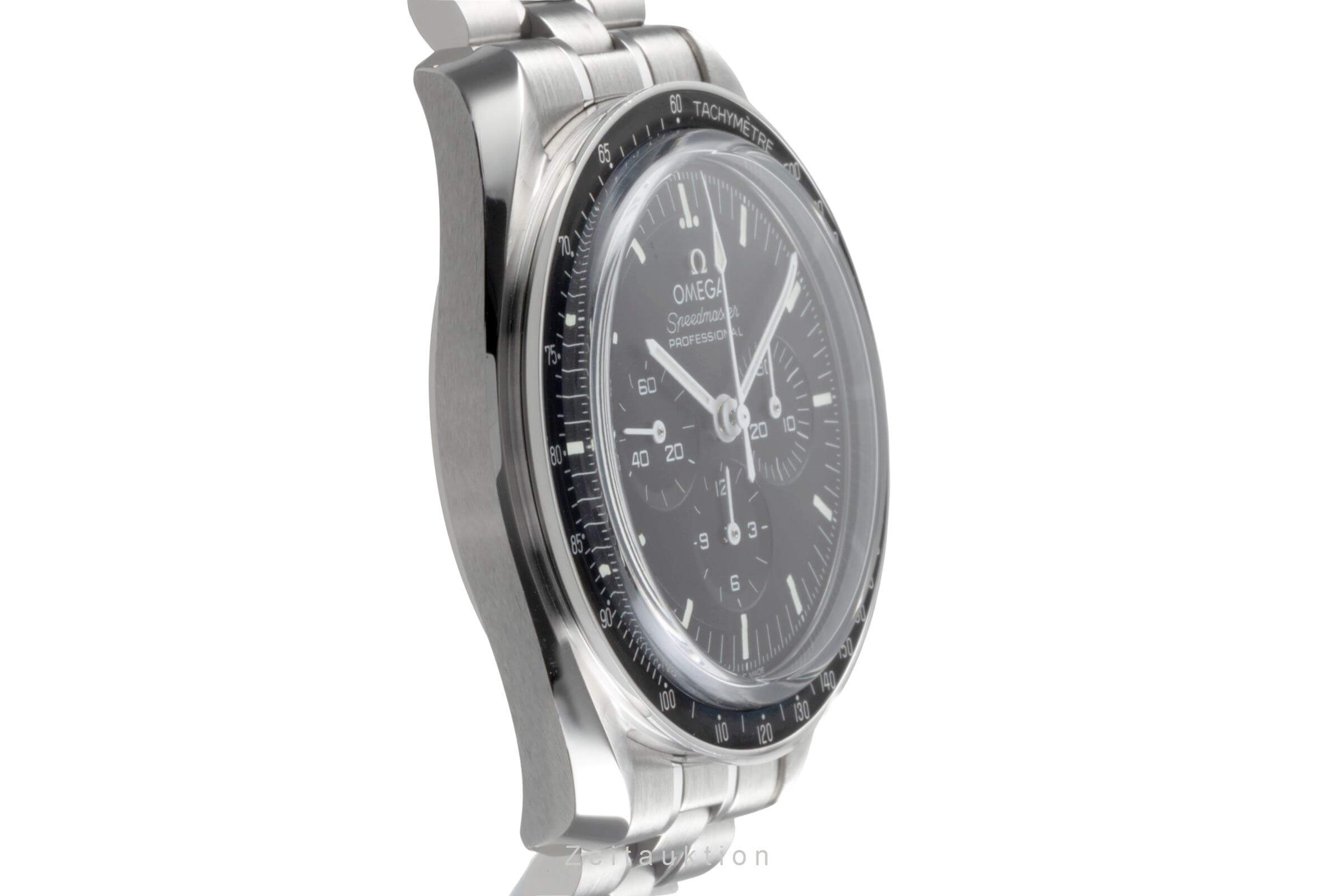 Omega Speedmaster Moonwatch Chronograph Stahl Handaufzug Kal. 3861 Ref. 310.30.42.50.01.002  | Zeitauktion