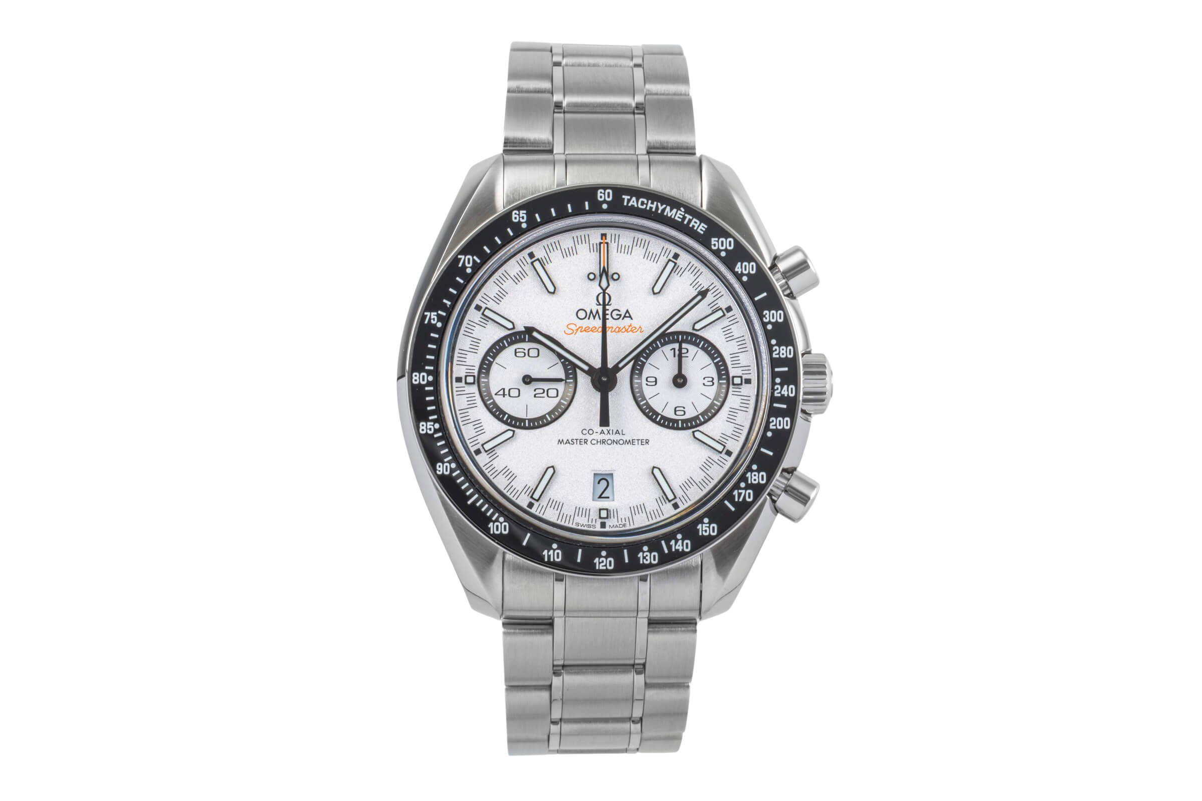 Omega Speedmaster Racing Chronograph Stahl Automatik Kal. 9900 Ref. 329.30.44.51.04.001  | Zeitauktion