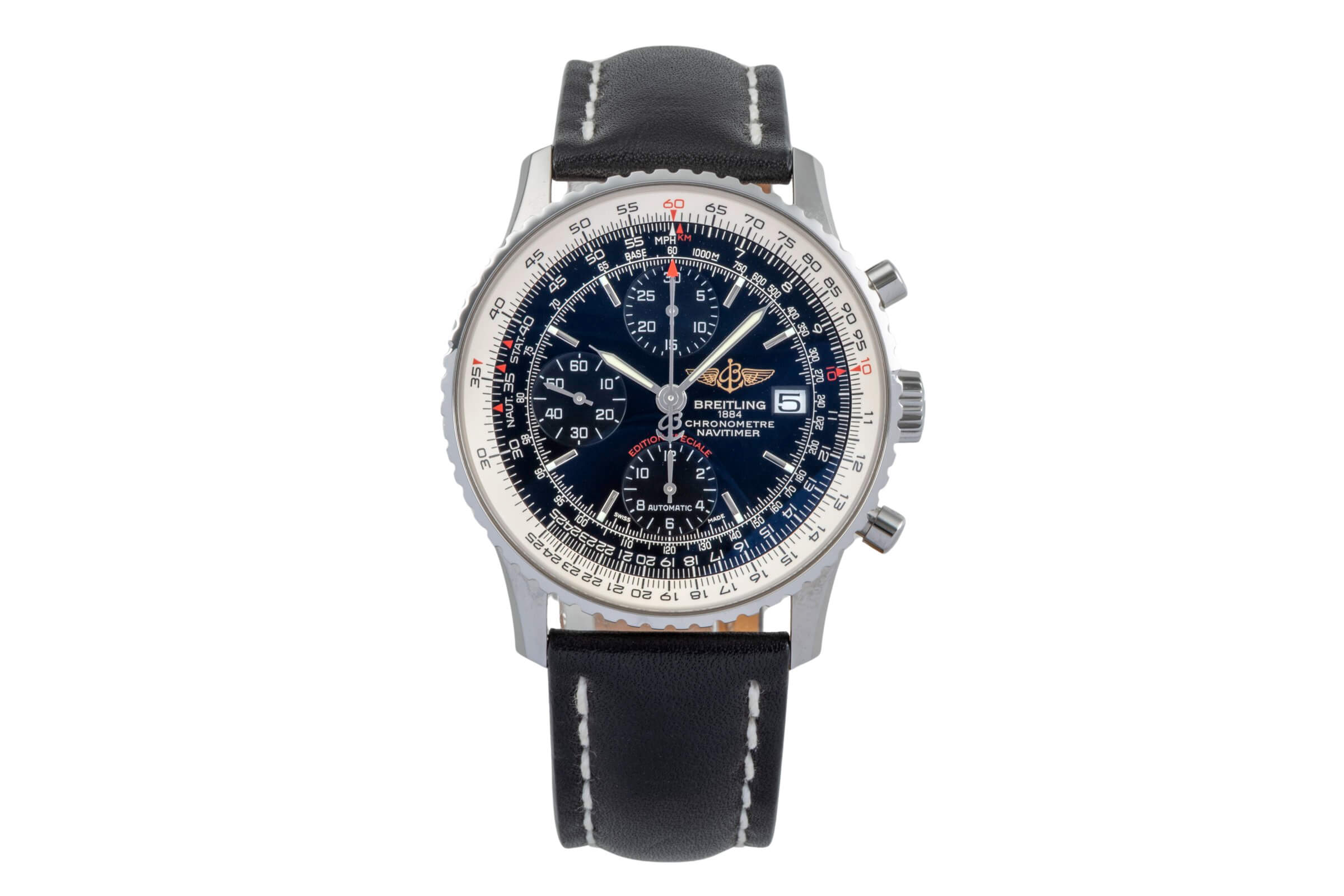 Breitling Navitimer Chronograph Stahl Automatik Kal. B13 Ref. A13324  | Zeitauktion