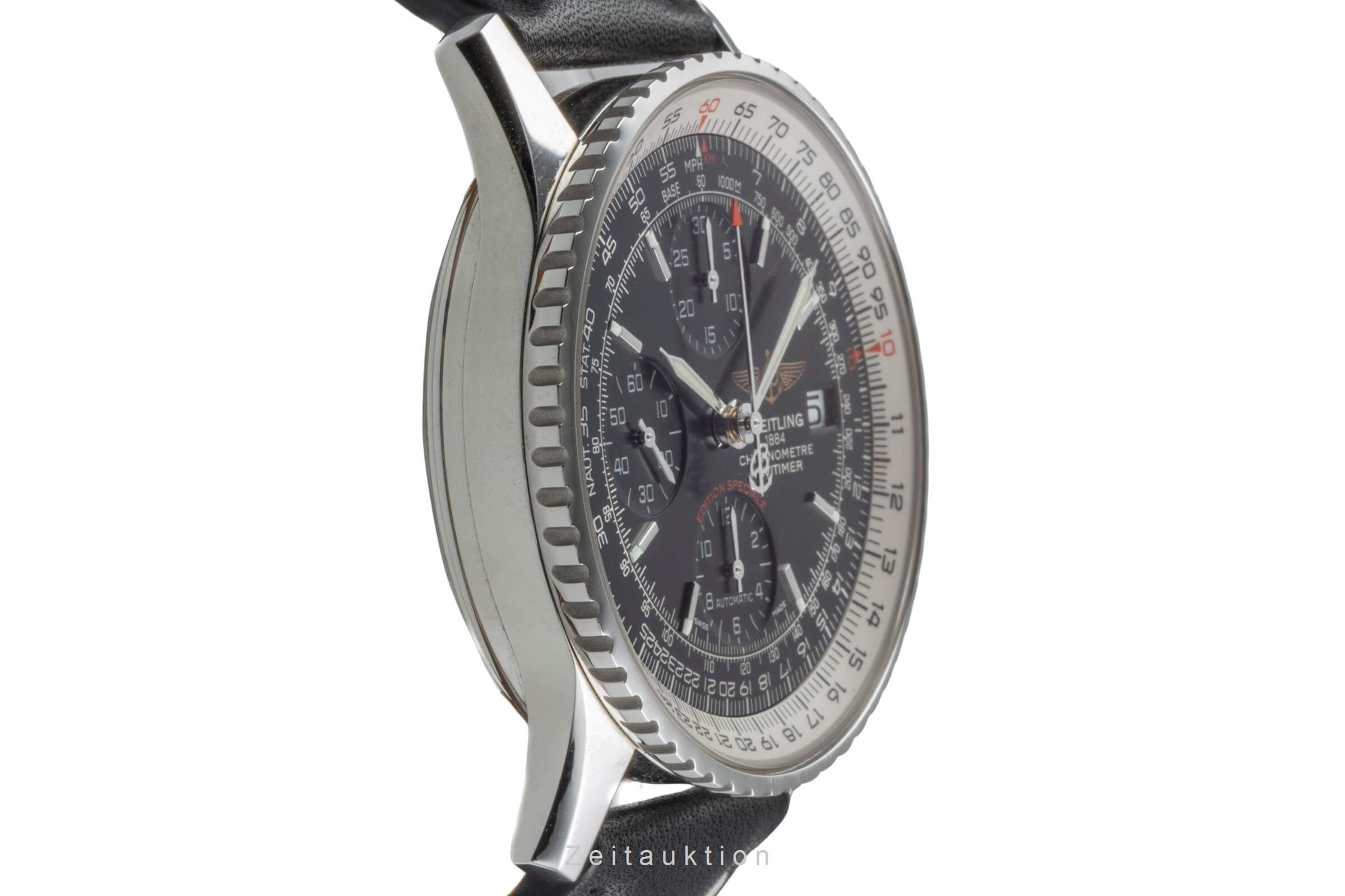 Breitling Navitimer chronograph steel automatic Kal. B13 Ref. A13324  | Zeitauktion