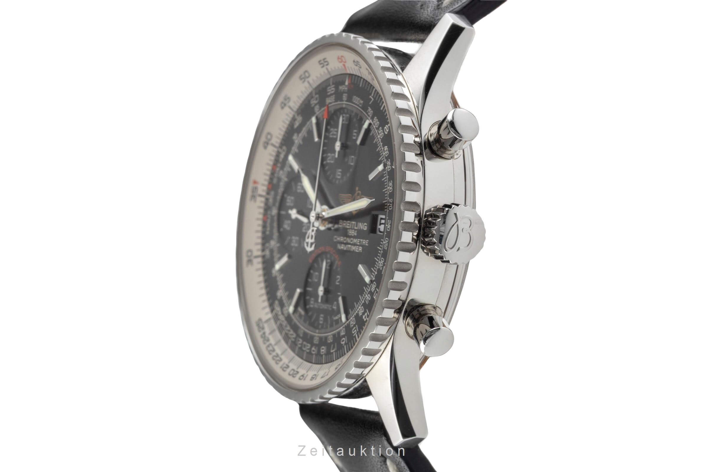 Breitling Navitimer chronograph steel automatic Kal. B13 Ref. A13324  | Zeitauktion