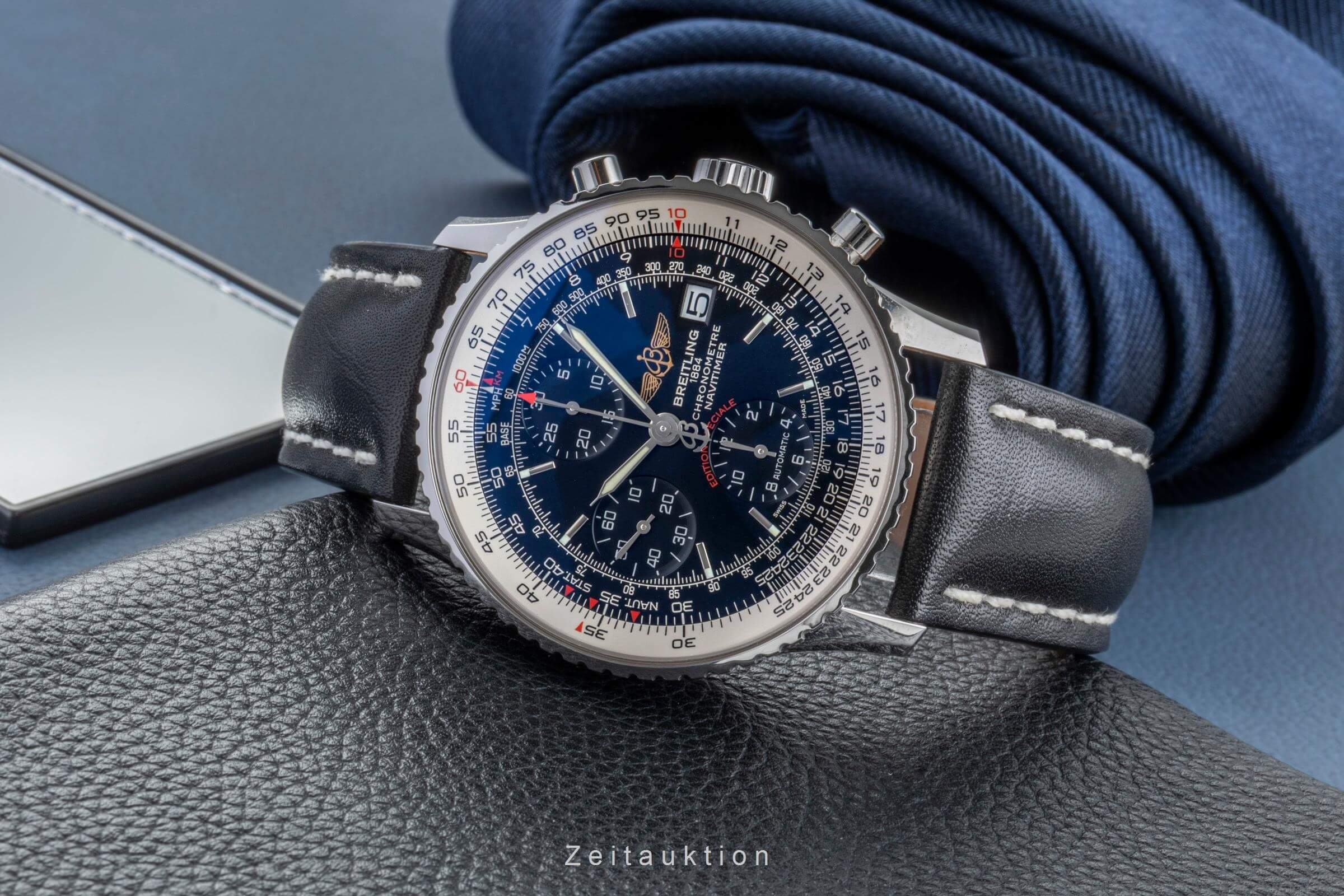 Breitling Navitimer chronograph steel automatic Kal. B13 Ref. A13324  | Zeitauktion