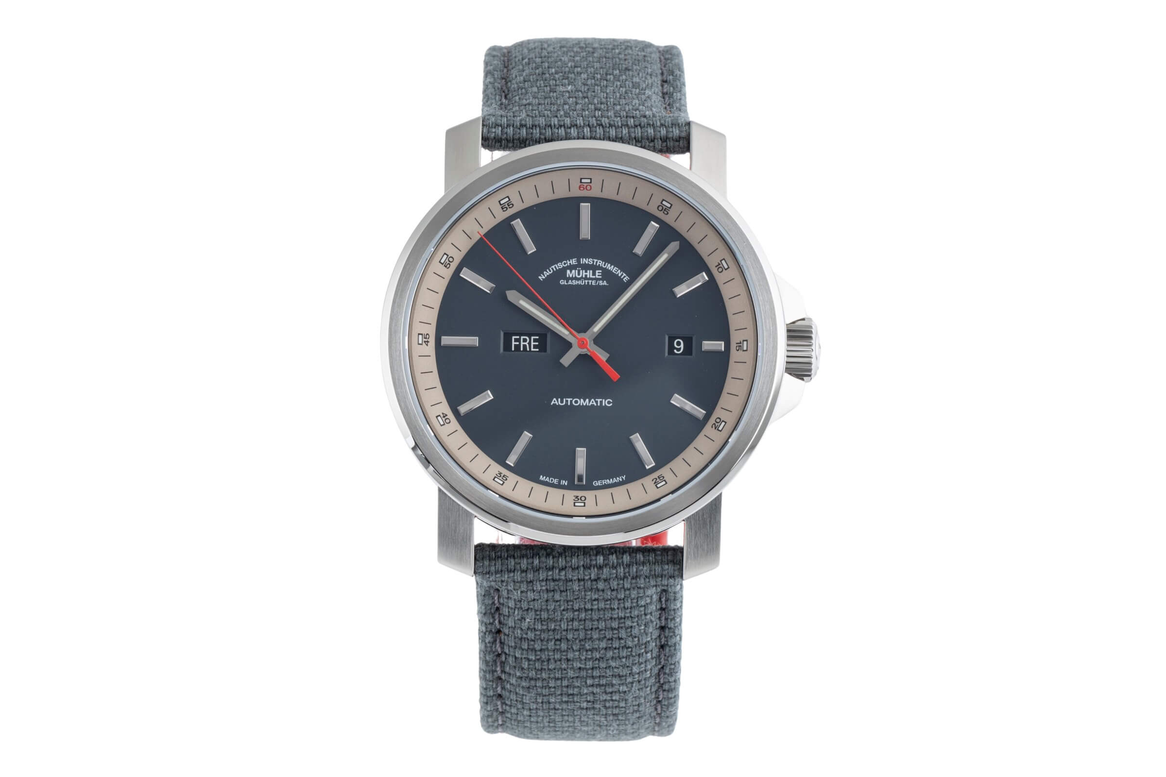 Mühle 29er Stahl Automatik Ref. M1-25-34-NB  | Zeitauktion