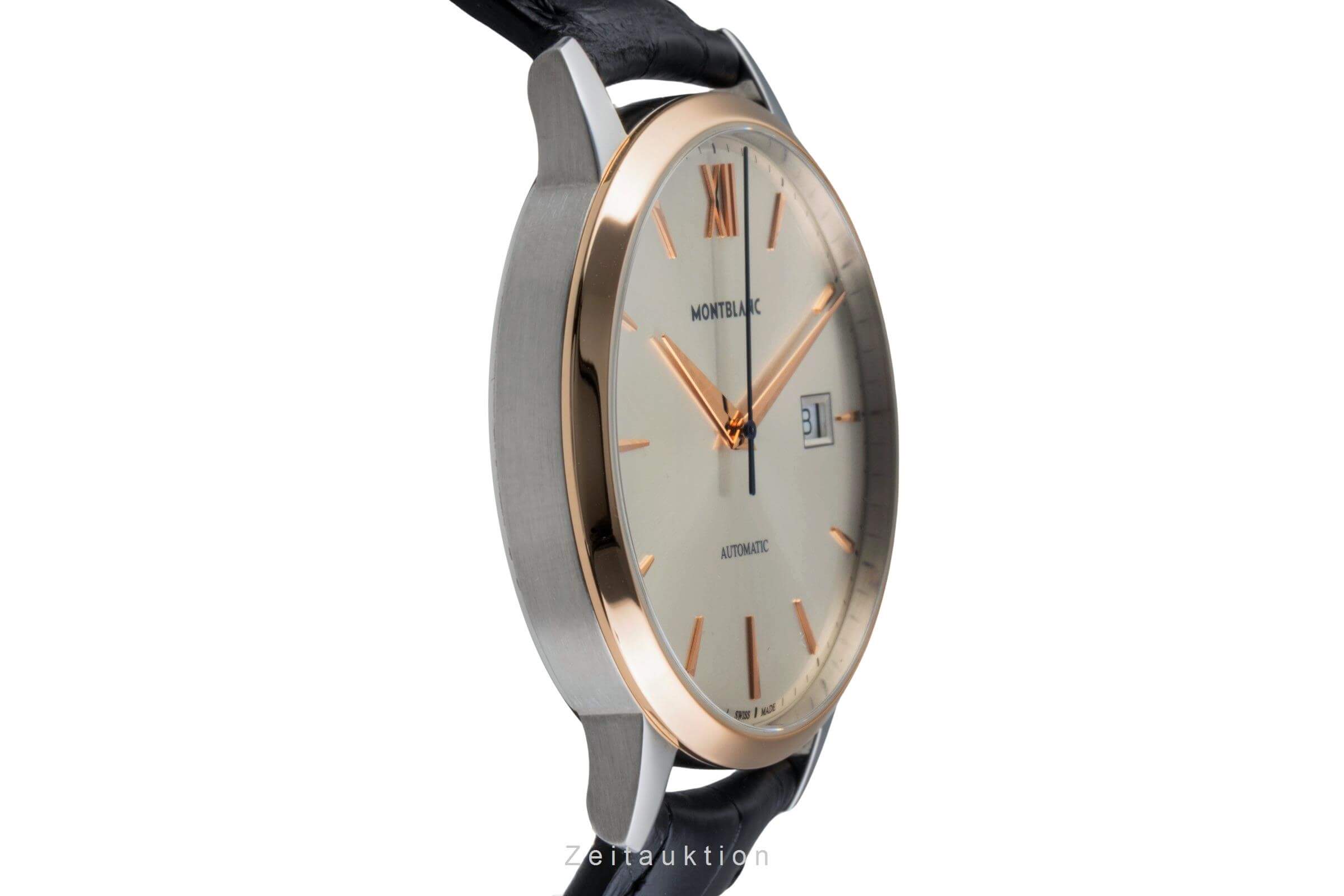 Montblanc Heritage Stahl / Gold Automatik Kal. MB 4810.417 Ref. 111624   7323  | Zeitauktion