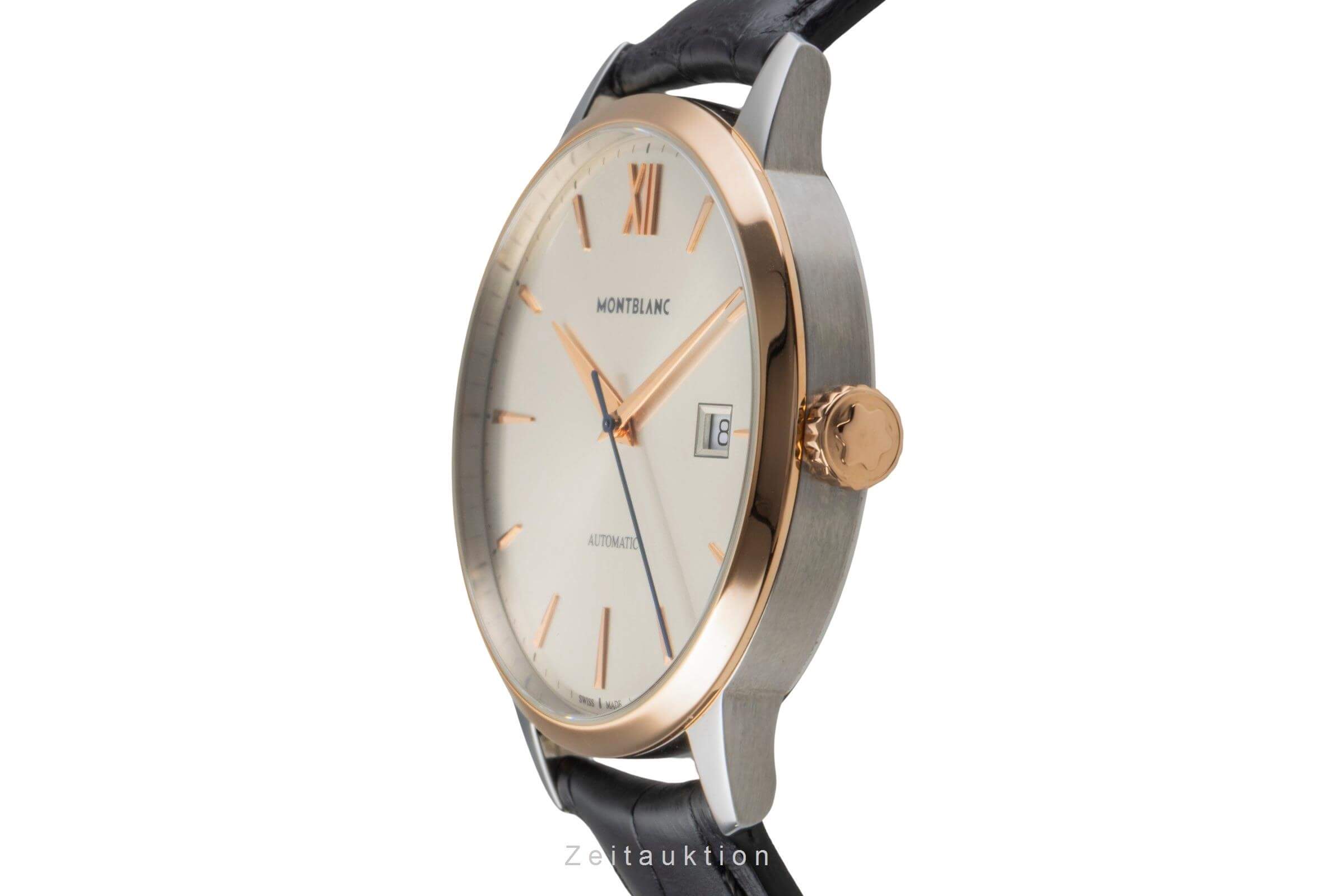 Montblanc Heritage Stahl / Gold Automatik Kal. MB 4810.417 Ref. 111624   7323  | Zeitauktion