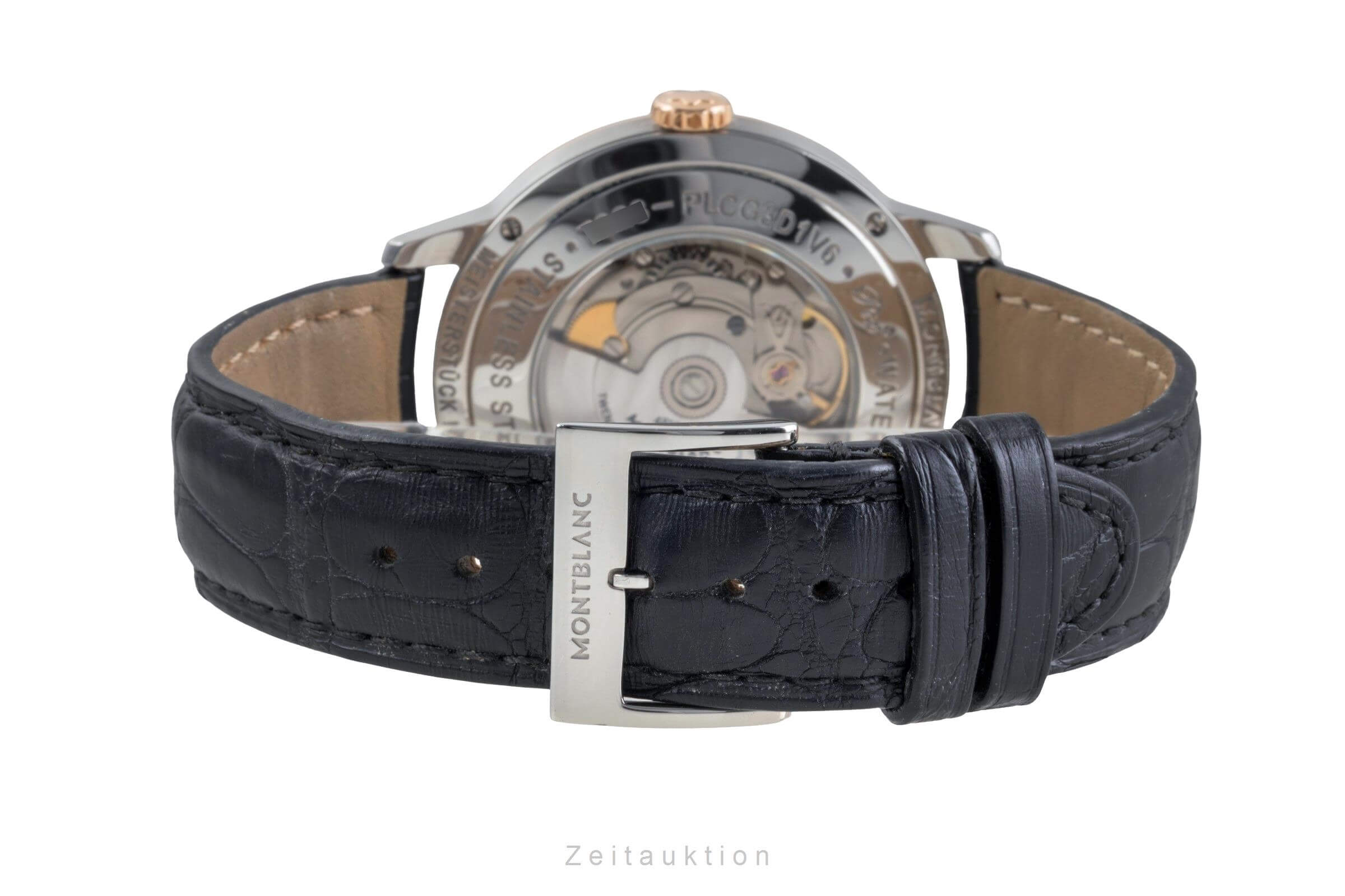 Montblanc Heritage Stahl / Gold Automatik Kal. MB 4810.417 Ref. 111624   7323  | Zeitauktion