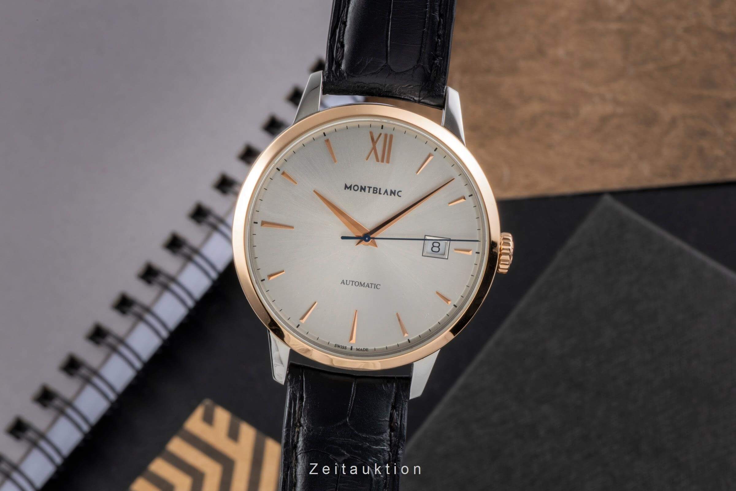 Montblanc Heritage Stahl / Gold Automatik Kal. MB 4810.417 Ref. 111624   7323  | Zeitauktion