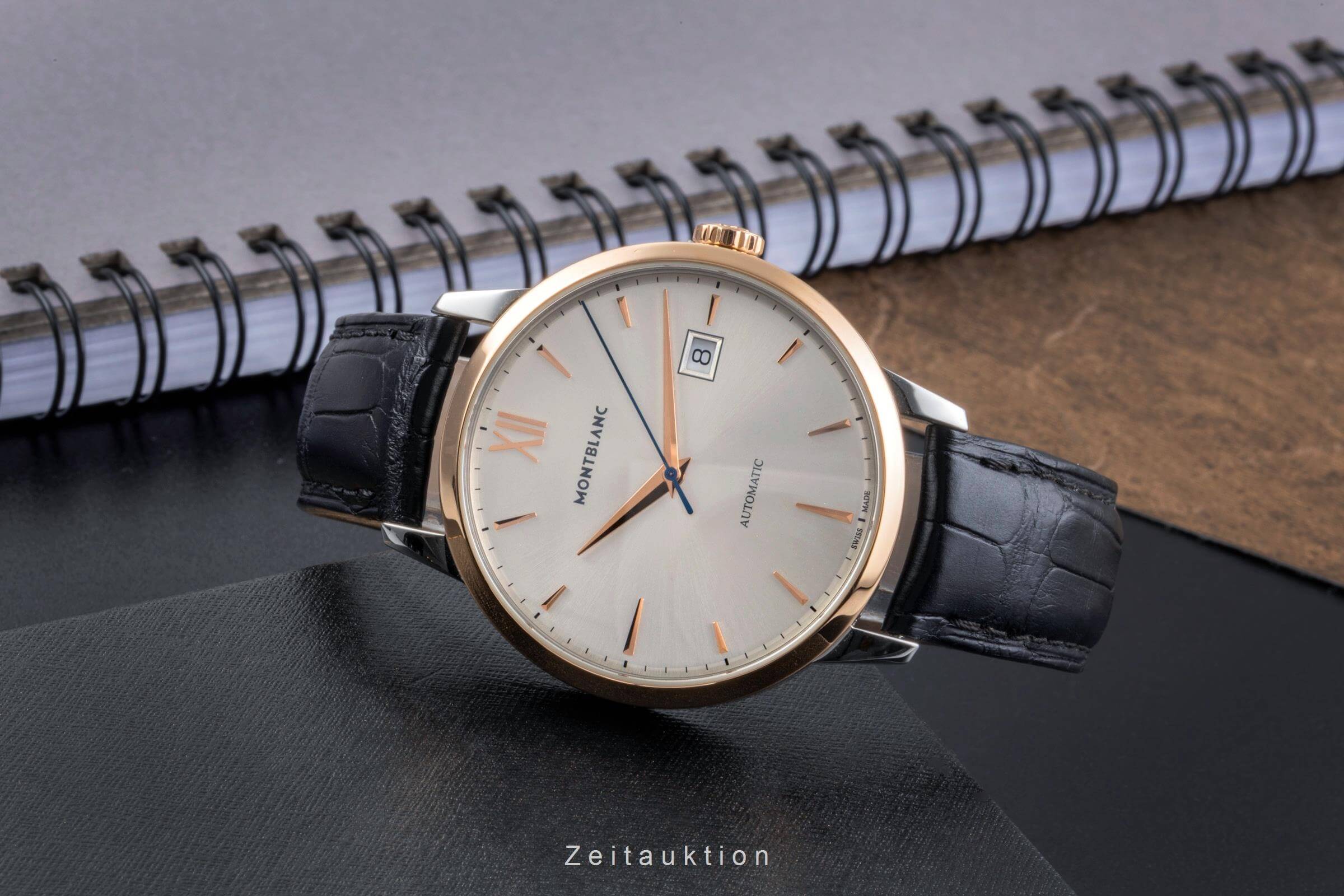 Montblanc Heritage Stahl / Gold Automatik Kal. MB 4810.417 Ref. 111624   7323  | Zeitauktion