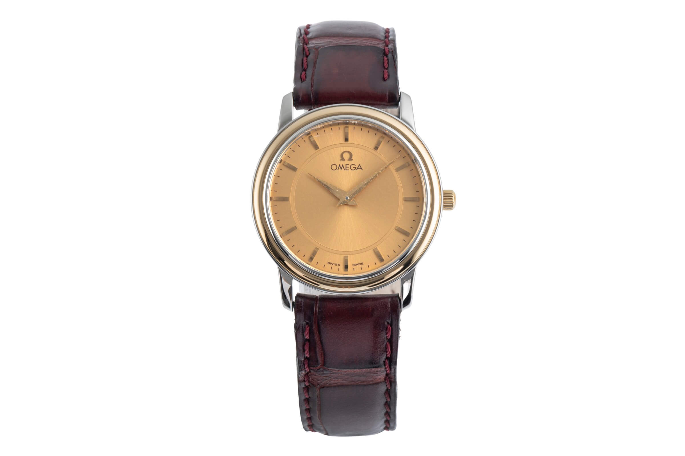 Omega De Ville acciaio / oro quarzo Kal. 1470 Ref. 959.1150  | Zeitauktion