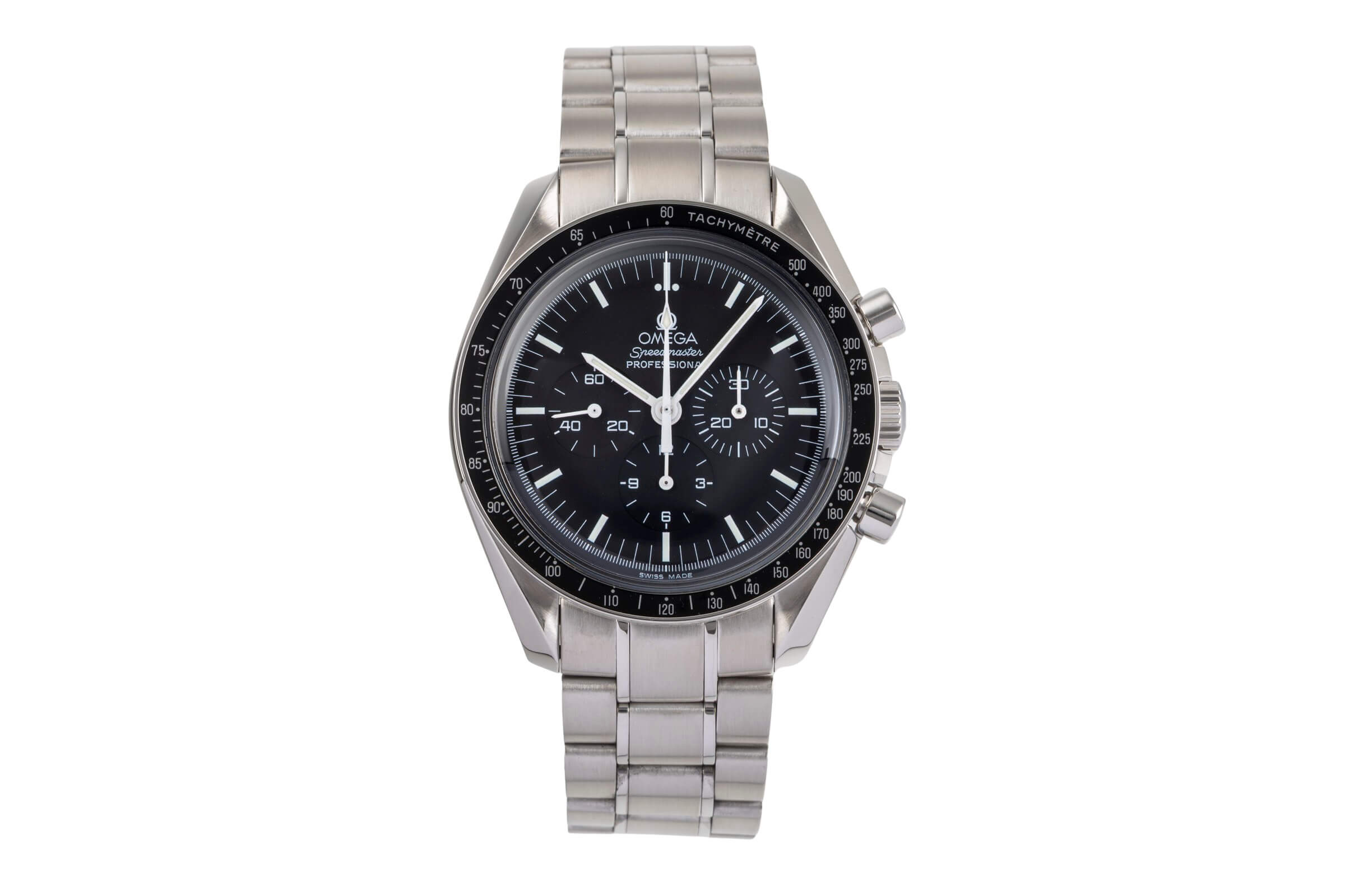 Omega Speedmaster Moonwatch chronograph steel manual winding Kal. 1861 Ref. 3570.50.00  | Zeitauktion