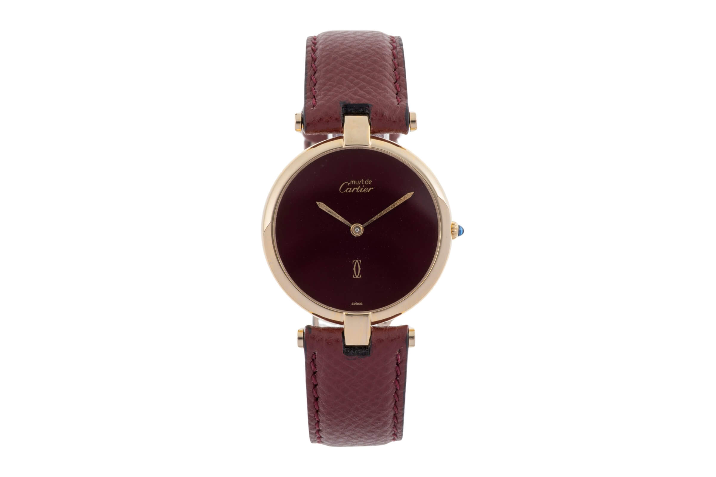 Cartier Vermeil argento dorato quarzo Kal. 81 VINTAGE  | Zeitauktion