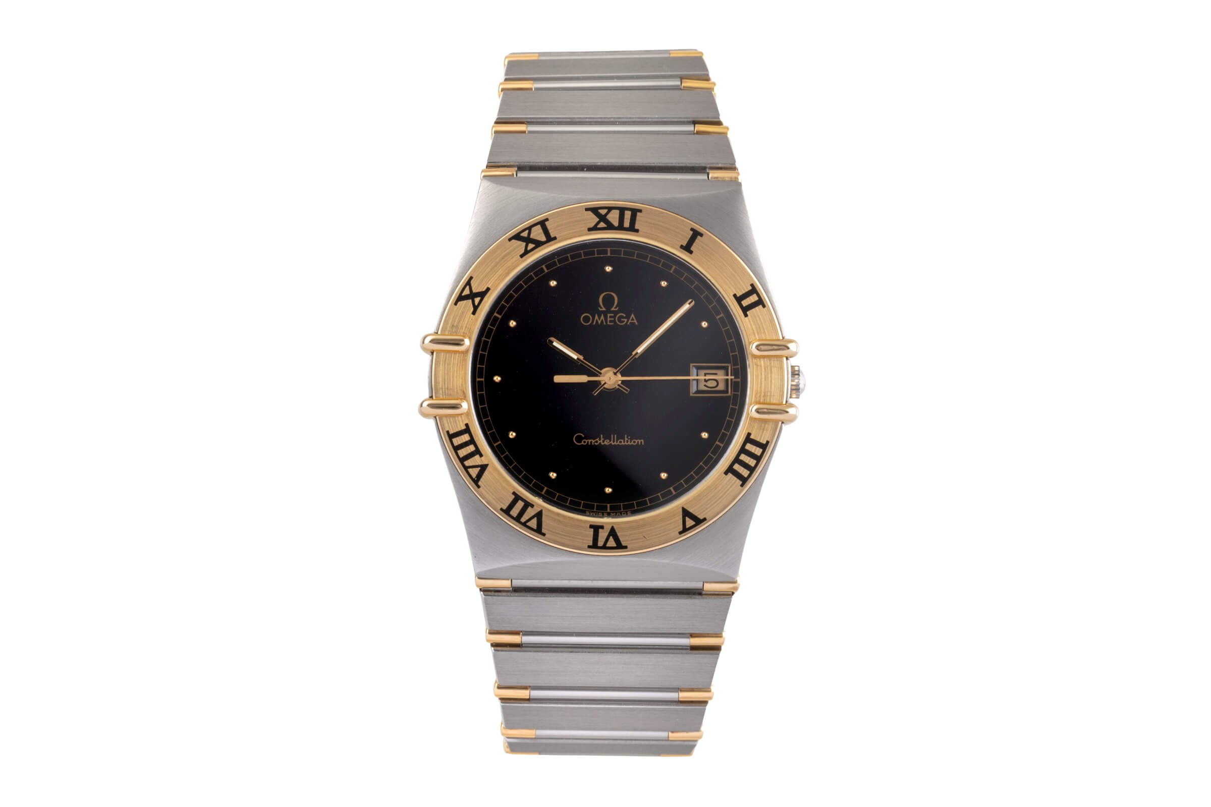 Omega Constellation Stahl / Gold Quarz Kal. 1438 Ref. 396.1070  | Zeitauktion