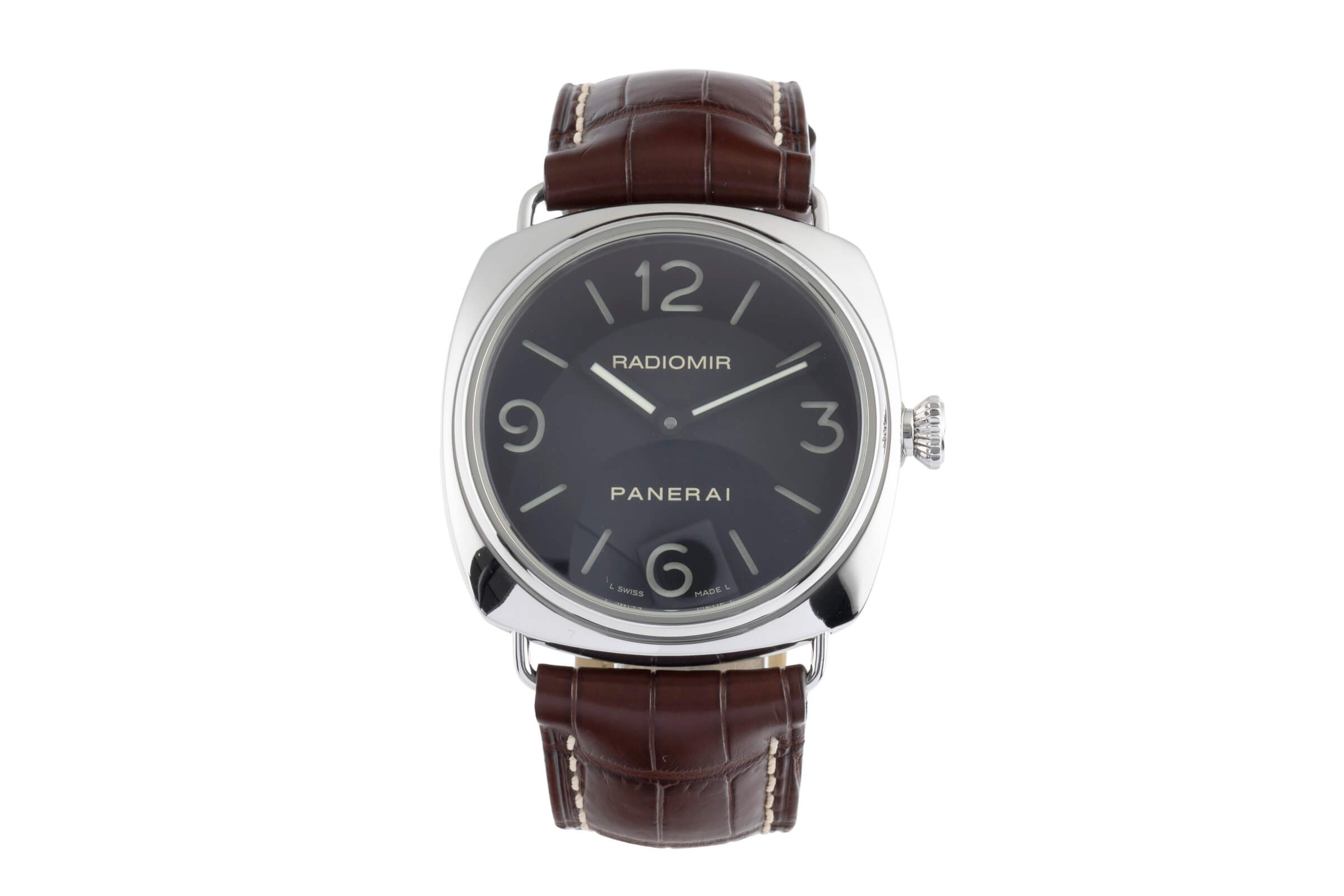 Panerai Radiomir steel manual winding Ref. PAM00210	  | Zeitauktion