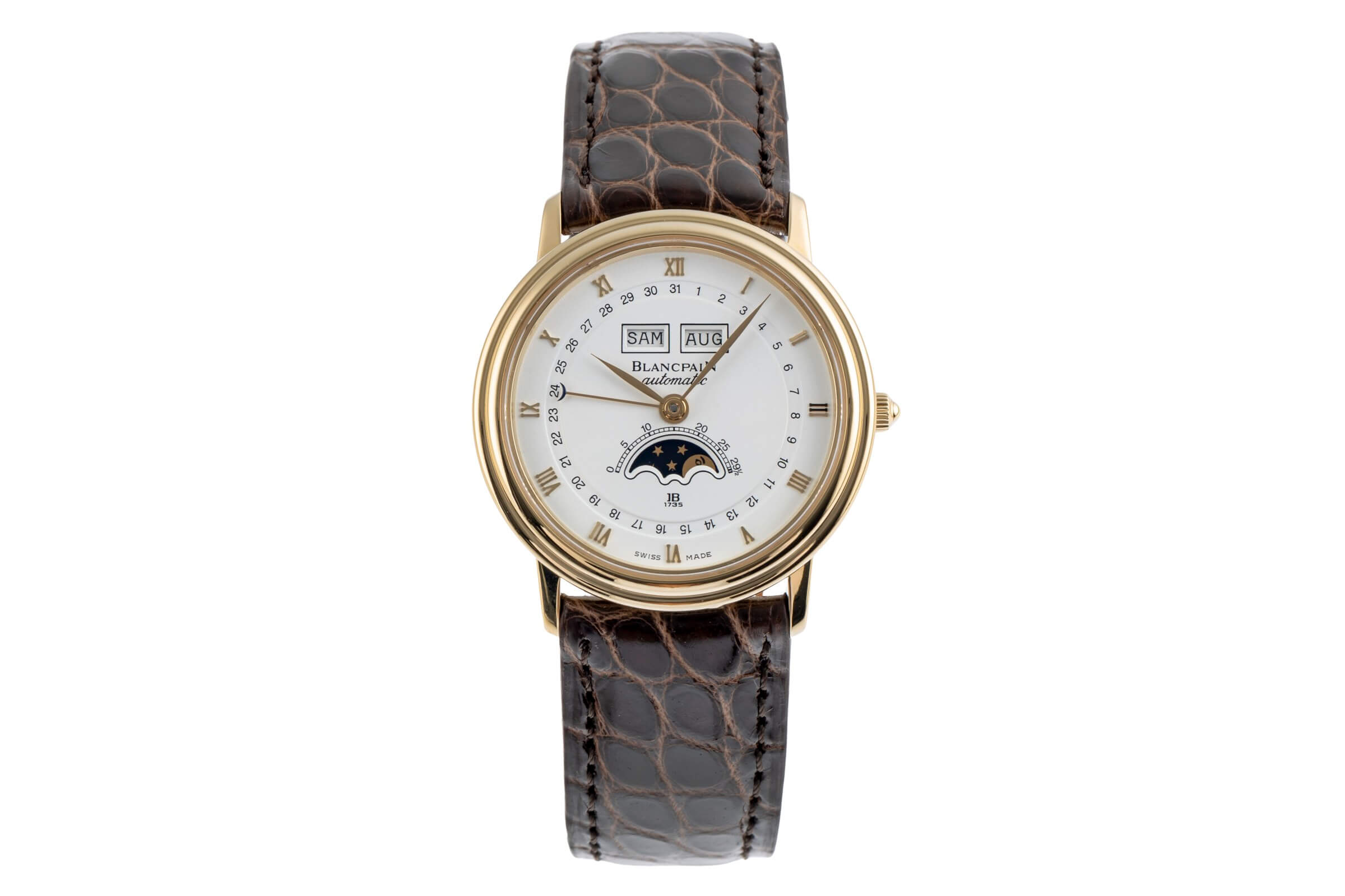 Blancpain Villeret 18k Gold Automatik Kal. 953 Ref. 6595  | Zeitauktion