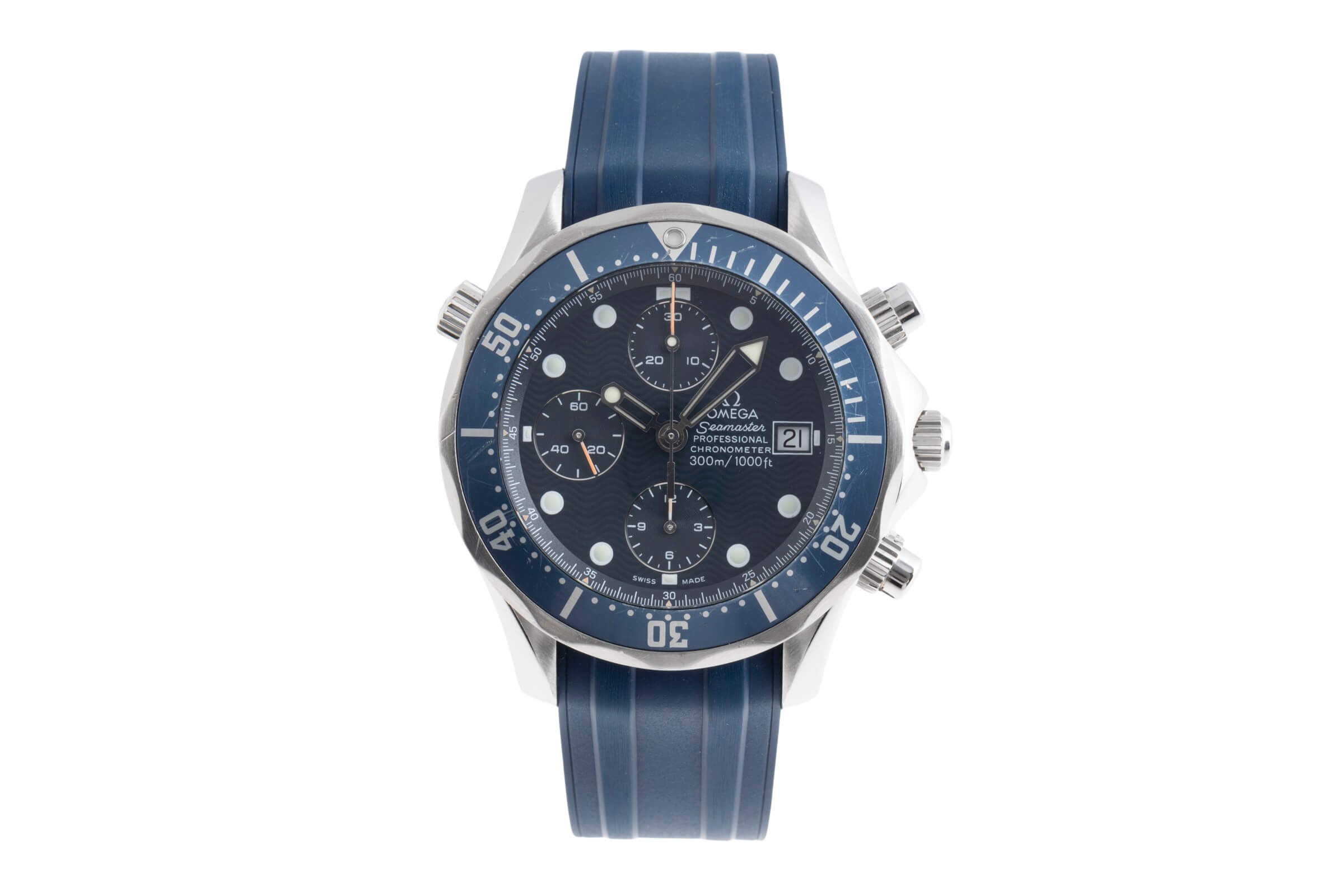 Omega Seamaster chronograph steel automatic Kal. 1164 Ref. 2599.80.00  | Zeitauktion