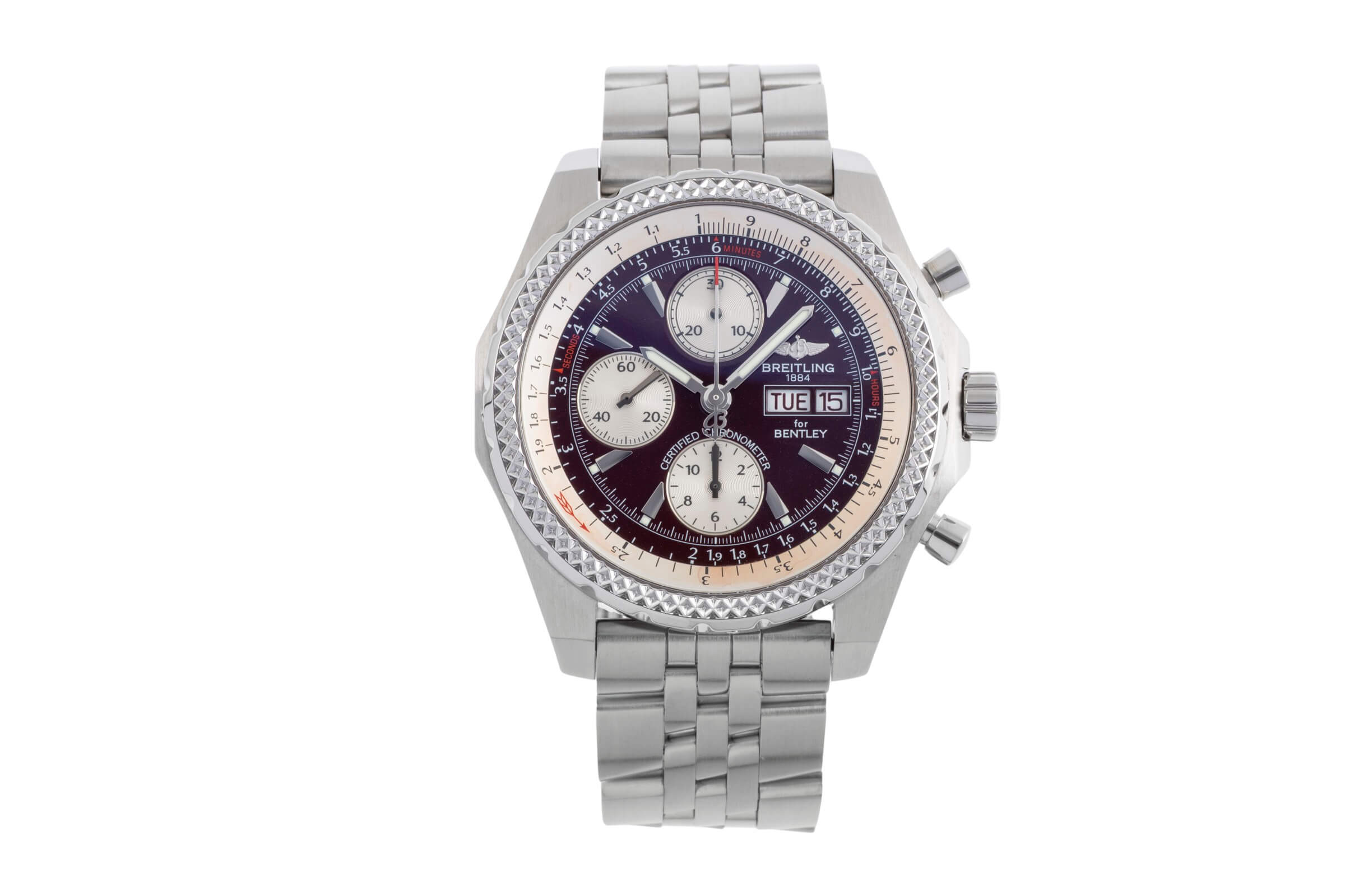 Breitling Bentley GT cronografo acciaio automatismo Kal. B13 Ref. A13363  | Zeitauktion