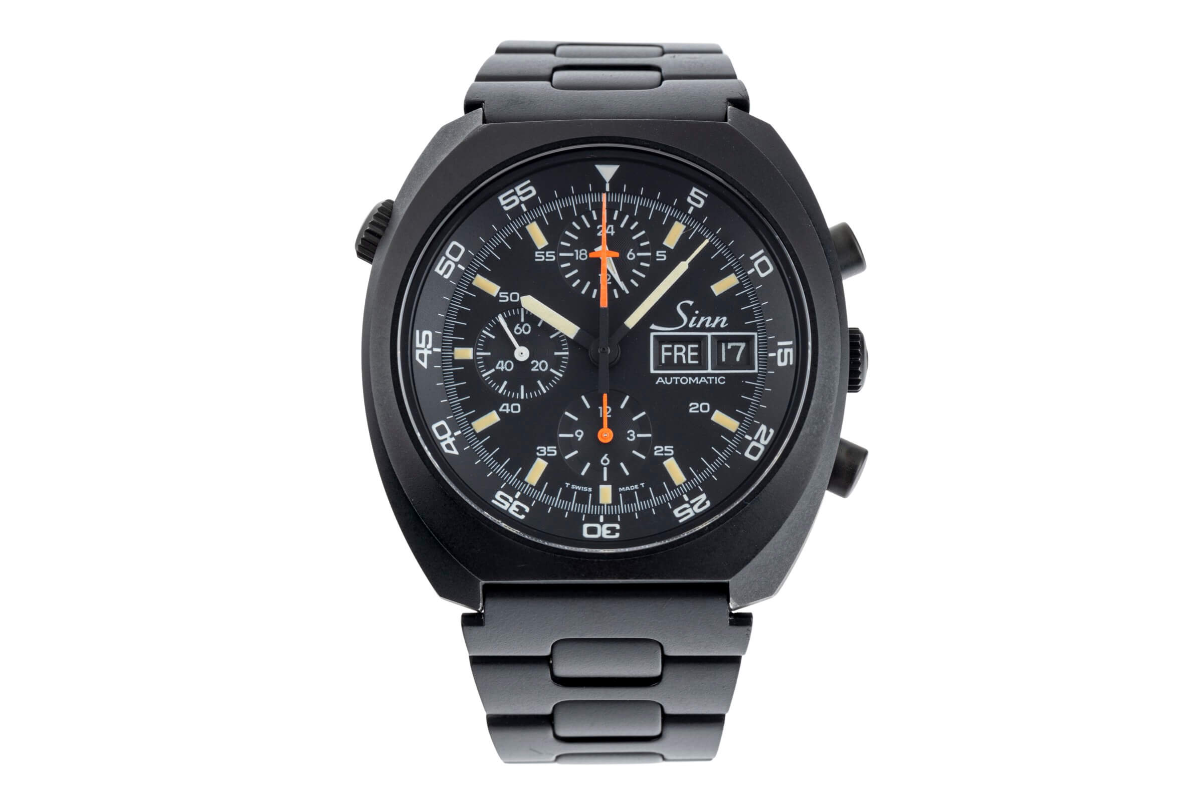 Sinn D1 Mission Chronograph Stahl Automatik Ref. 140/42  | Zeitauktion
