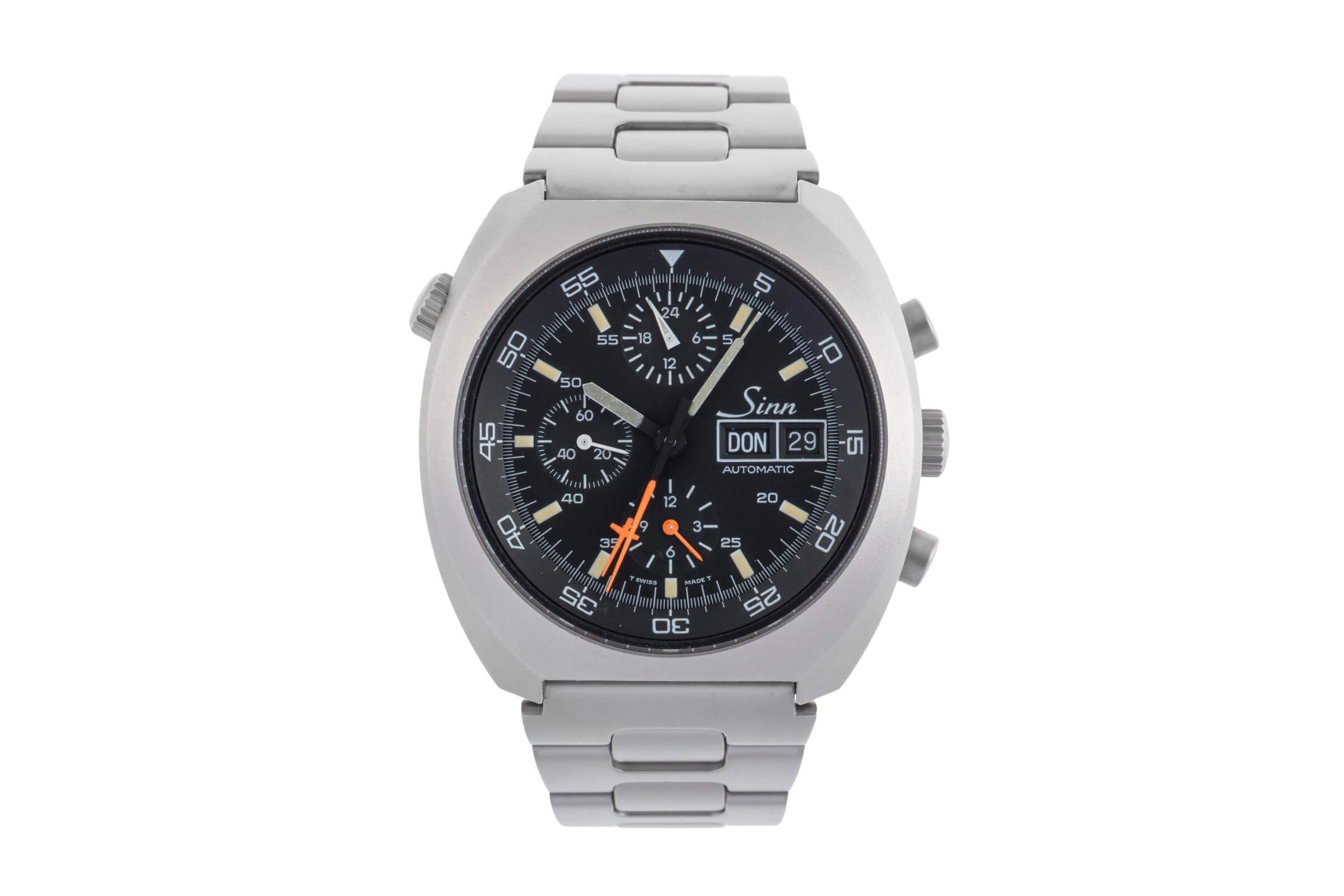 Sinn D1 Mission Chronograph Stahl Automatik Ref. 140/42  | Zeitauktion