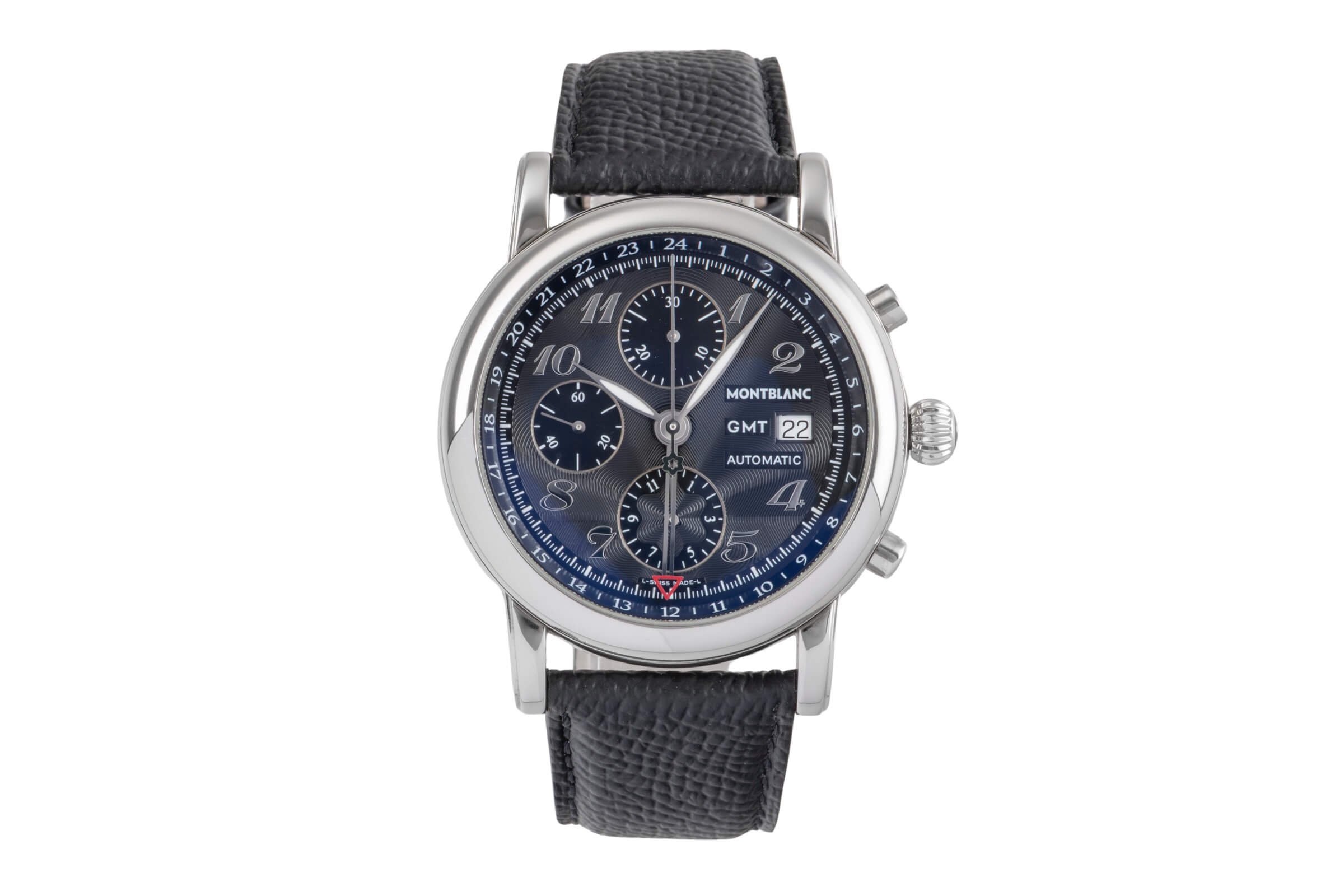 Montblanc Meisterstück chronograph steel automatic Kal. MB 4810.503 Ref. 7067  | Zeitauktion