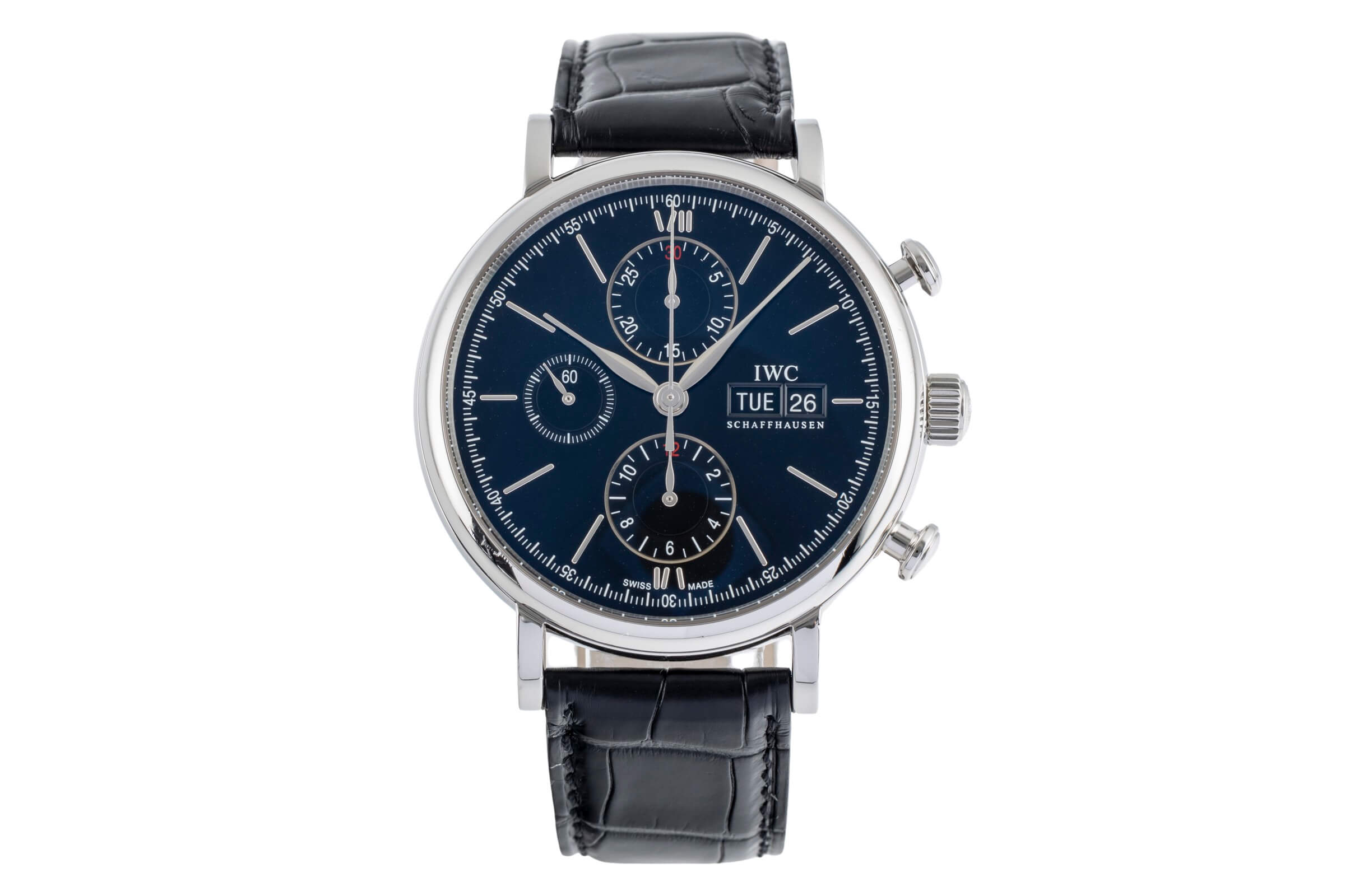 IWC Portofino chronographe acier automatique Kal. C.75320 Ref. IW391010  | Zeitauktion