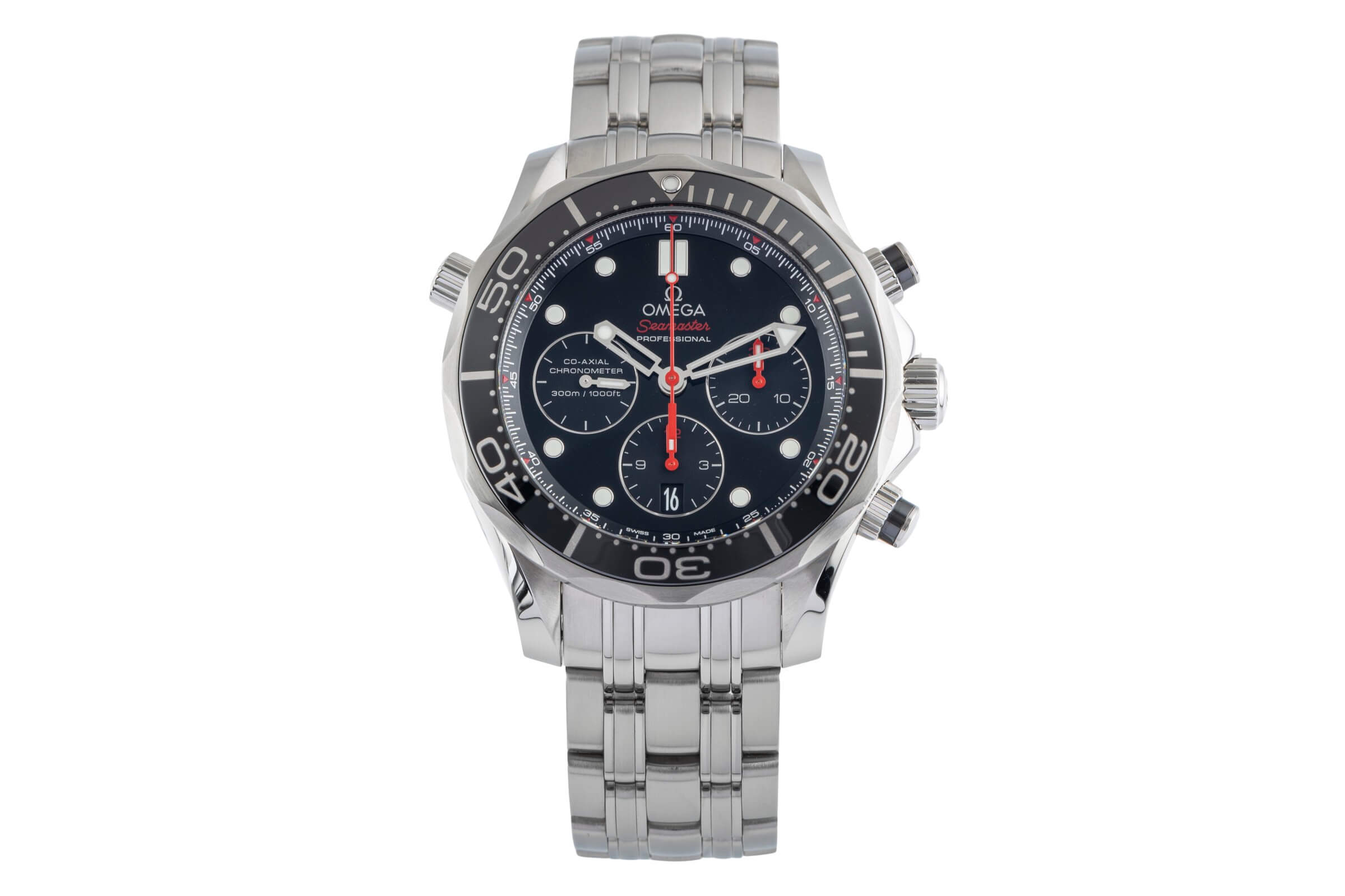 Omega Seamaster Chronograph Stahl Automatik Kal. 3330 Ref. 212.30.44.50.01.001  | Zeitauktion