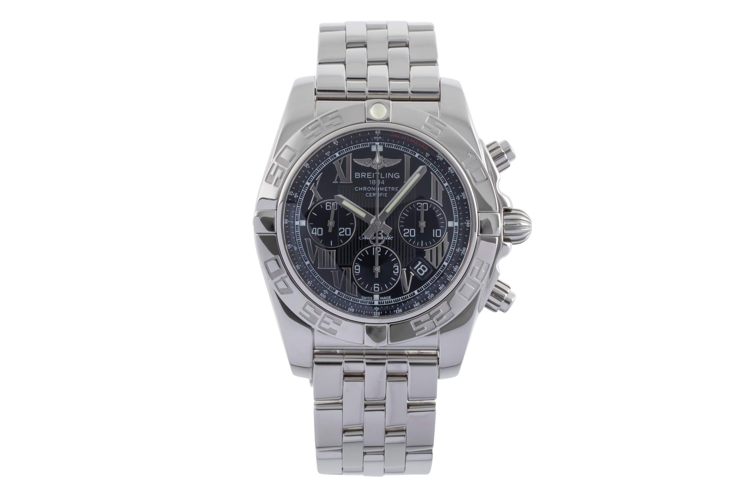 Breitling Chronomat 44 Chronograph Stahl Automatik Kal. B01 Ref. AB011012/B956  | Zeitauktion