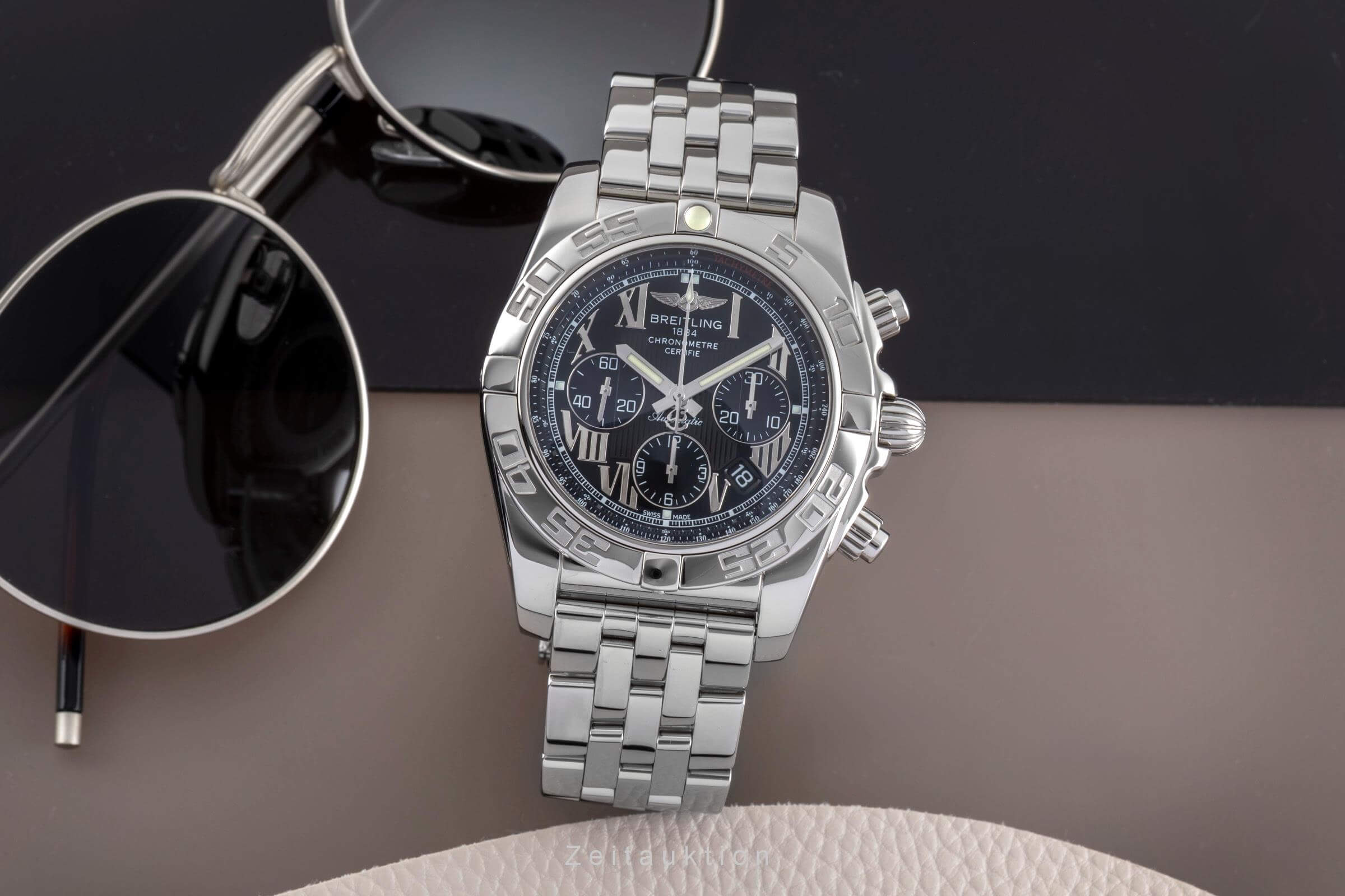Breitling Chronomat 44 Chronograph Stahl Automatik Kal. B01 Ref. AB011012/B956  | Zeitauktion
