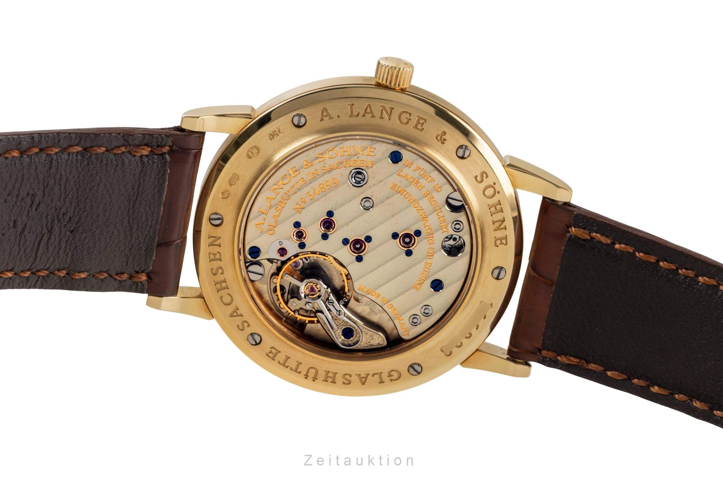 A. Lange & Söhne 1815 18k Gold Handaufzug Kal. L941.1 Ref. 206.021  | Zeitauktion