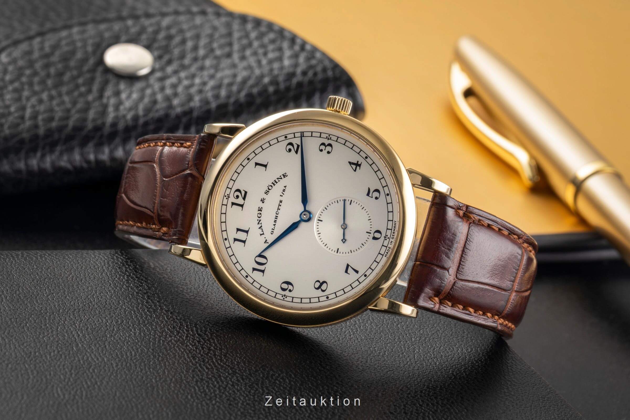 A. Lange & Söhne 1815 18k Gold Handaufzug Kal. L941.1 Ref. 206.021  | Zeitauktion