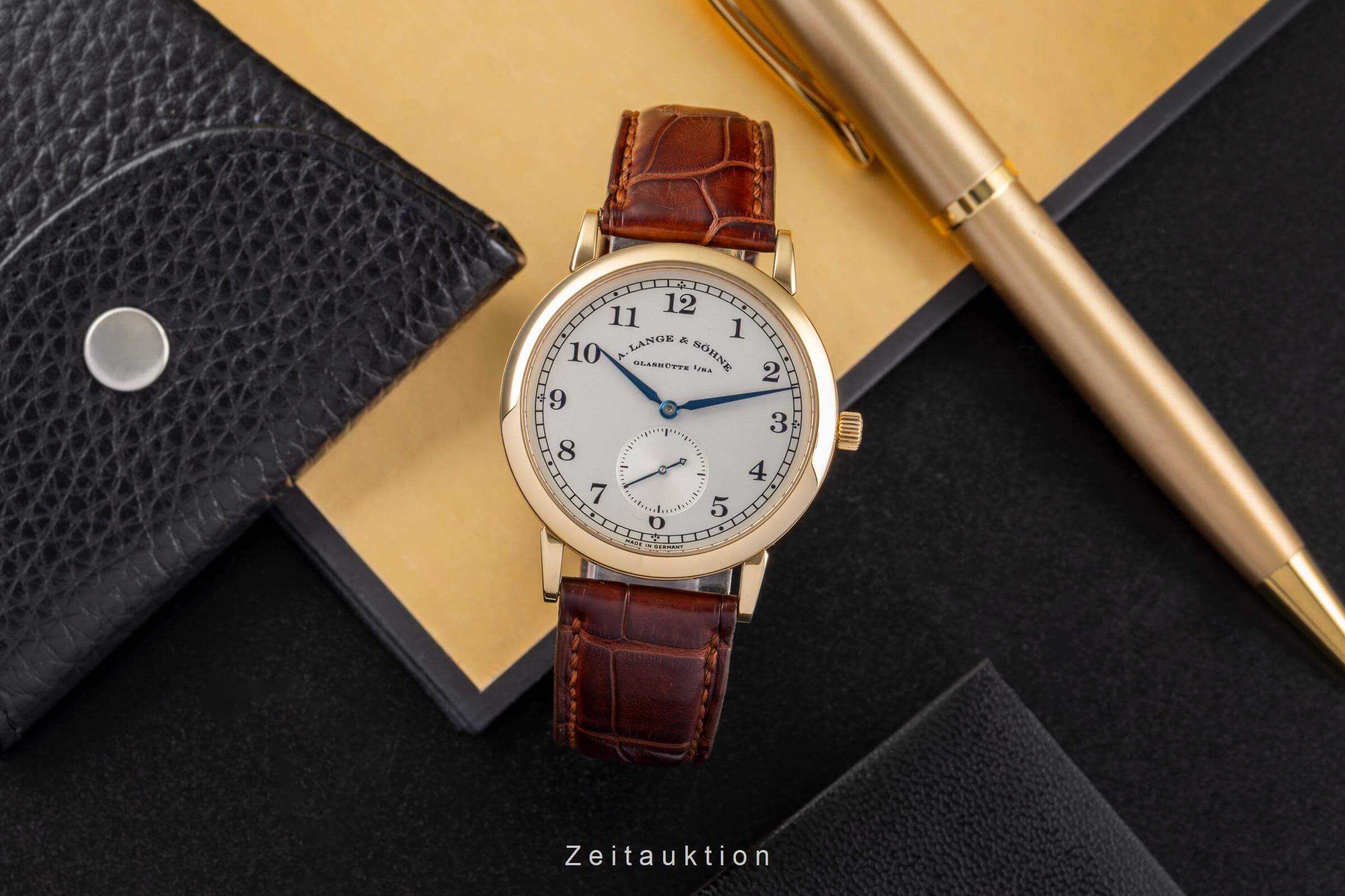 A. Lange & Söhne 1815 18k Gold Handaufzug Kal. L941.1 Ref. 206.021  | Zeitauktion