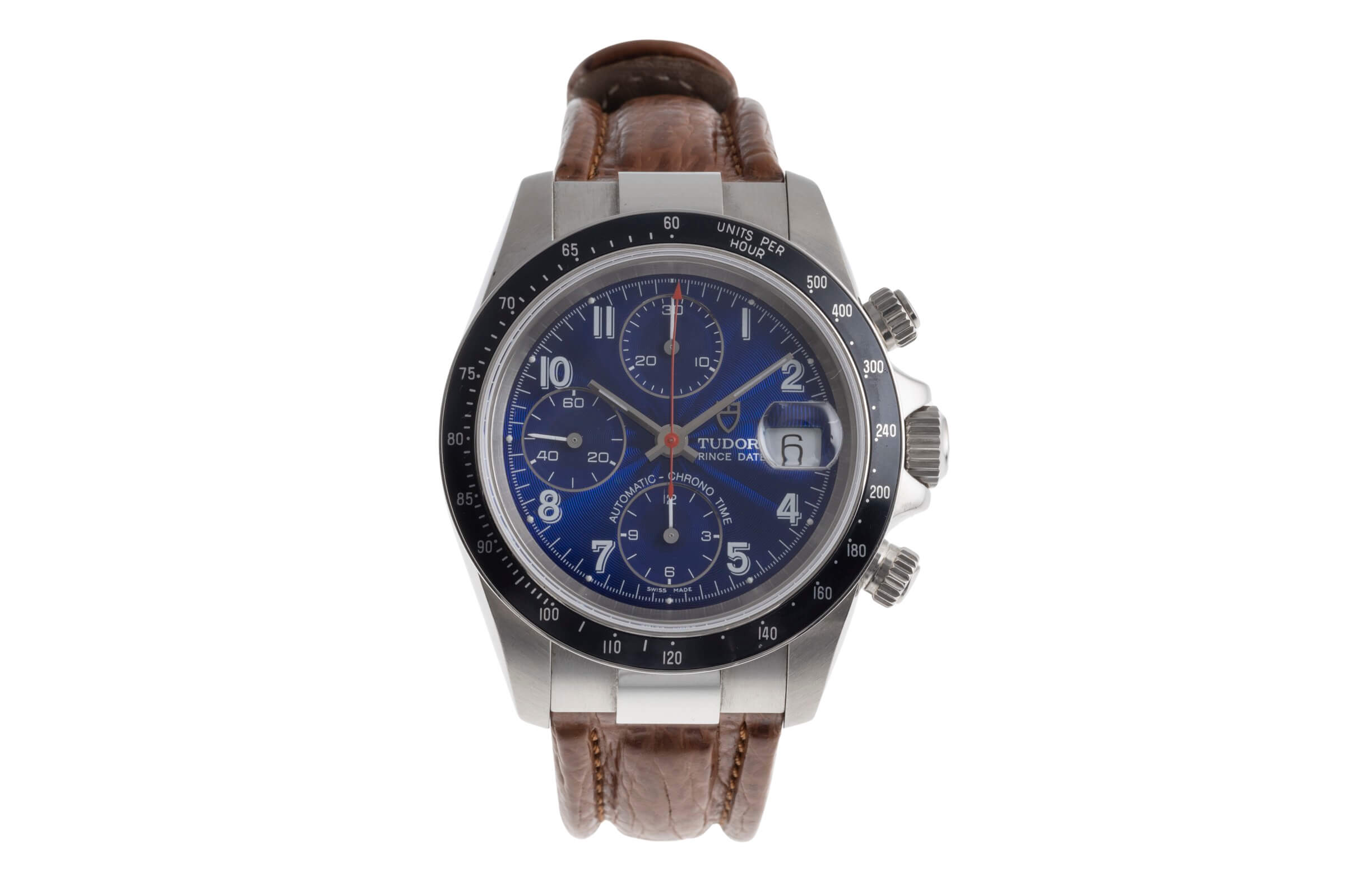 Tudor Prince Date chronographe acier automatique Ref. 79260  | Zeitauktion