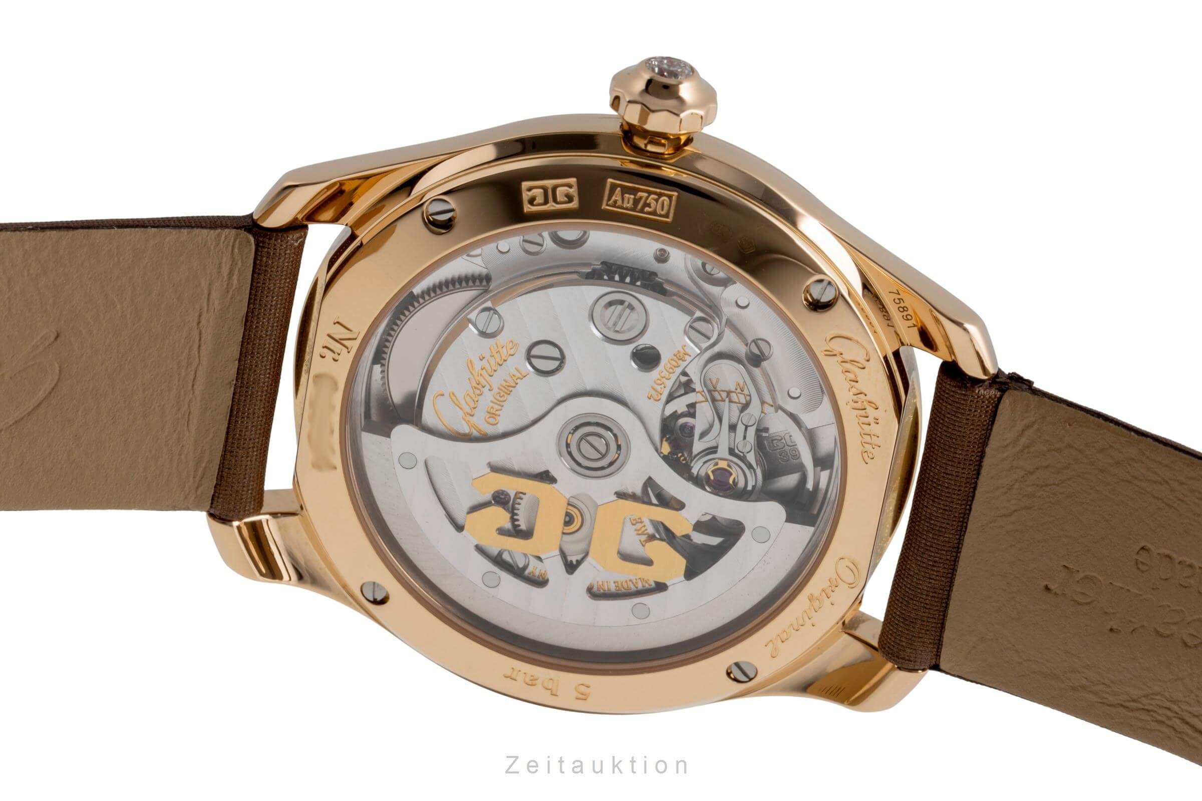 Glashütte Original Lady Serenade oro de 18 quilates automático Kal. GO 39 Ref. 39-22-09-01-44  | Zeitauktion
