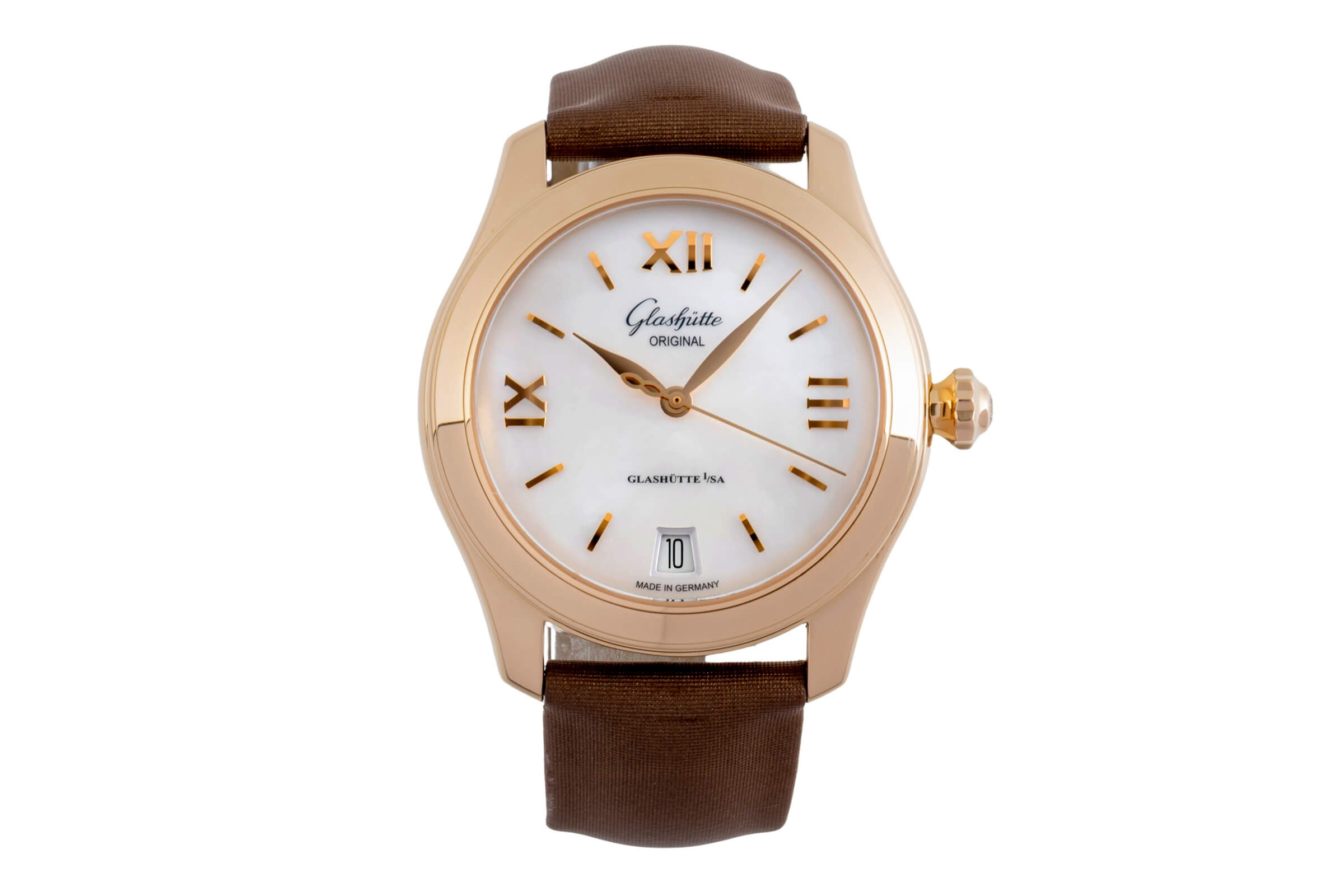 Glashütte Lady Serenade 18k Gold Automatik Kal. GO 39 Ref. 39-22-09-01-44  | Zeitauktion