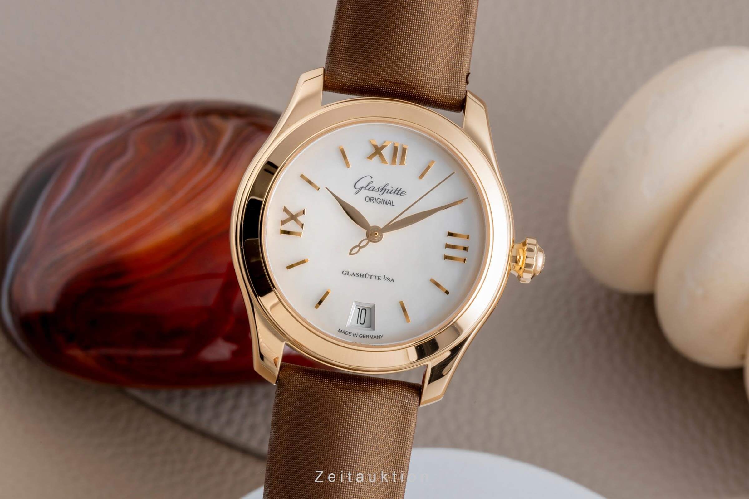 Glashütte Original Lady Serenade oro de 18 quilates automático Kal. GO 39 Ref. 39-22-09-01-44  | Zeitauktion