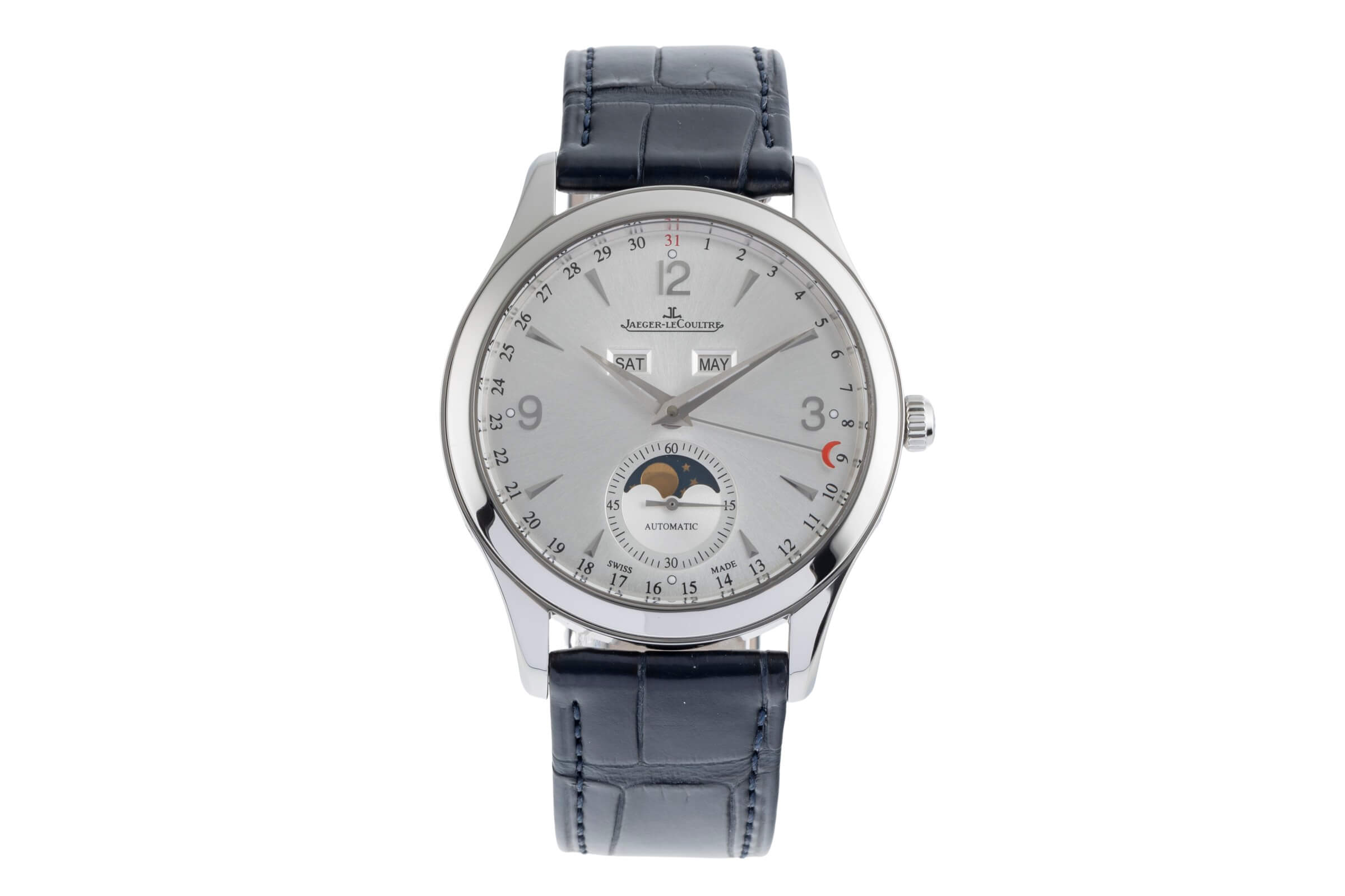 Jaeger LeCoultre Master Calendar Stahl Automatik Kal. 866 Ref. Q1558420  176.8.12.S  | Zeitauktion