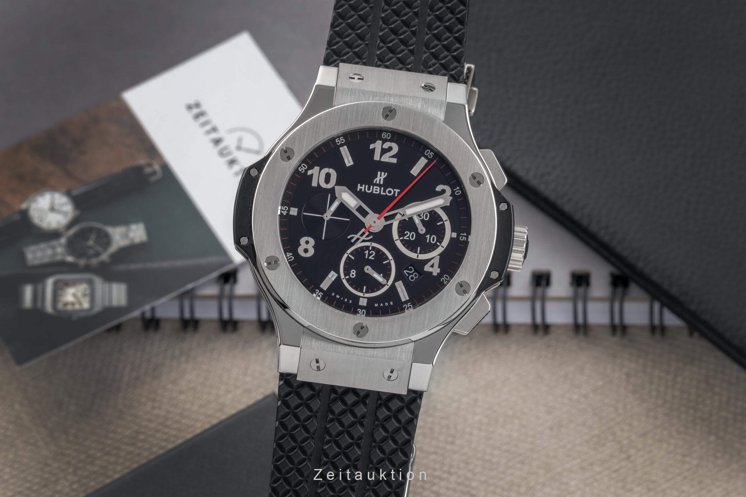 Hublot Big Bang Chronograph Stahl Automatik Kal. 4104 Ref. 301.SX.130.RX	  | Zeitauktion