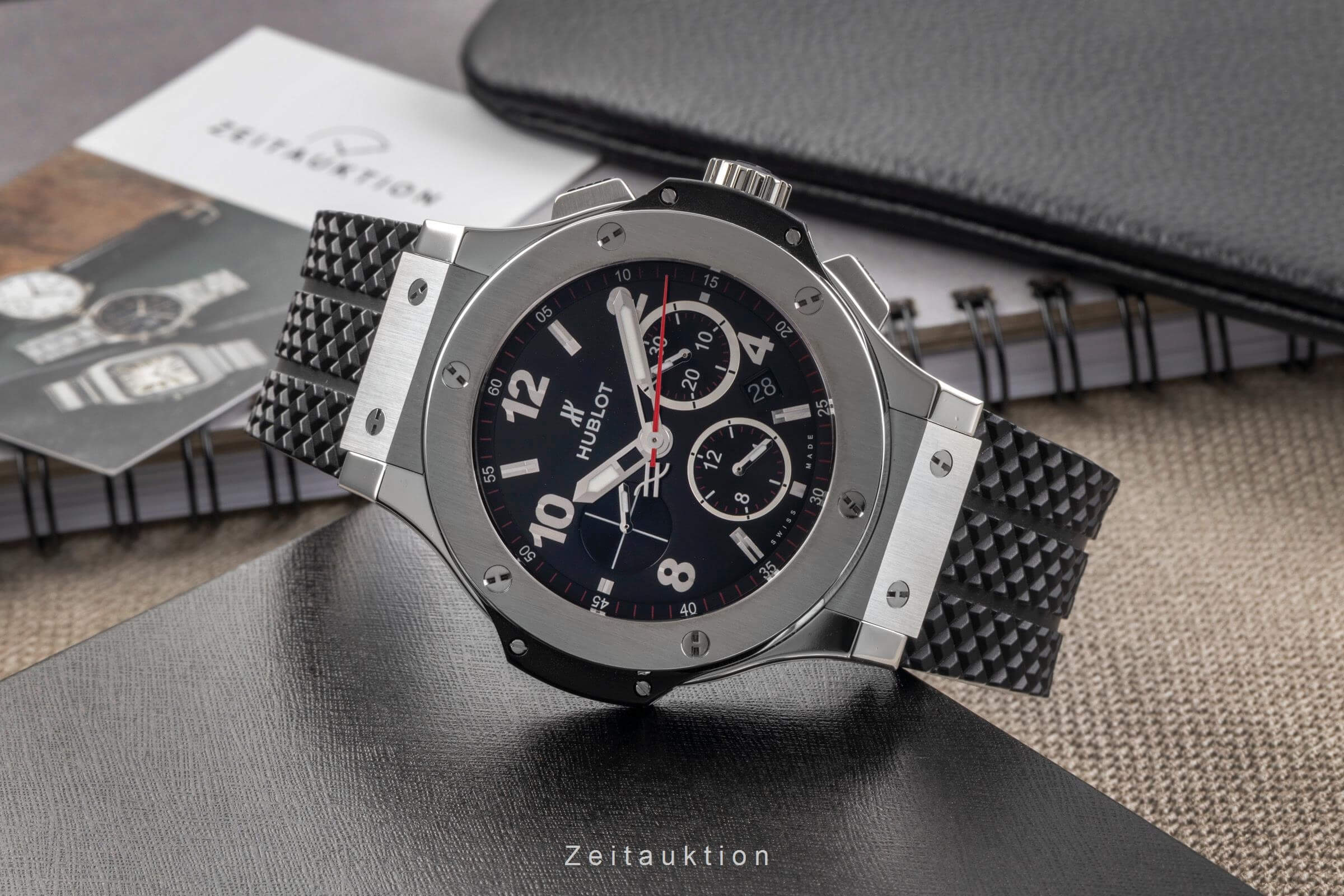 Hublot Big Bang Chronograph Stahl Automatik Kal. 4104 Ref. 301.SX.130.RX	  | Zeitauktion