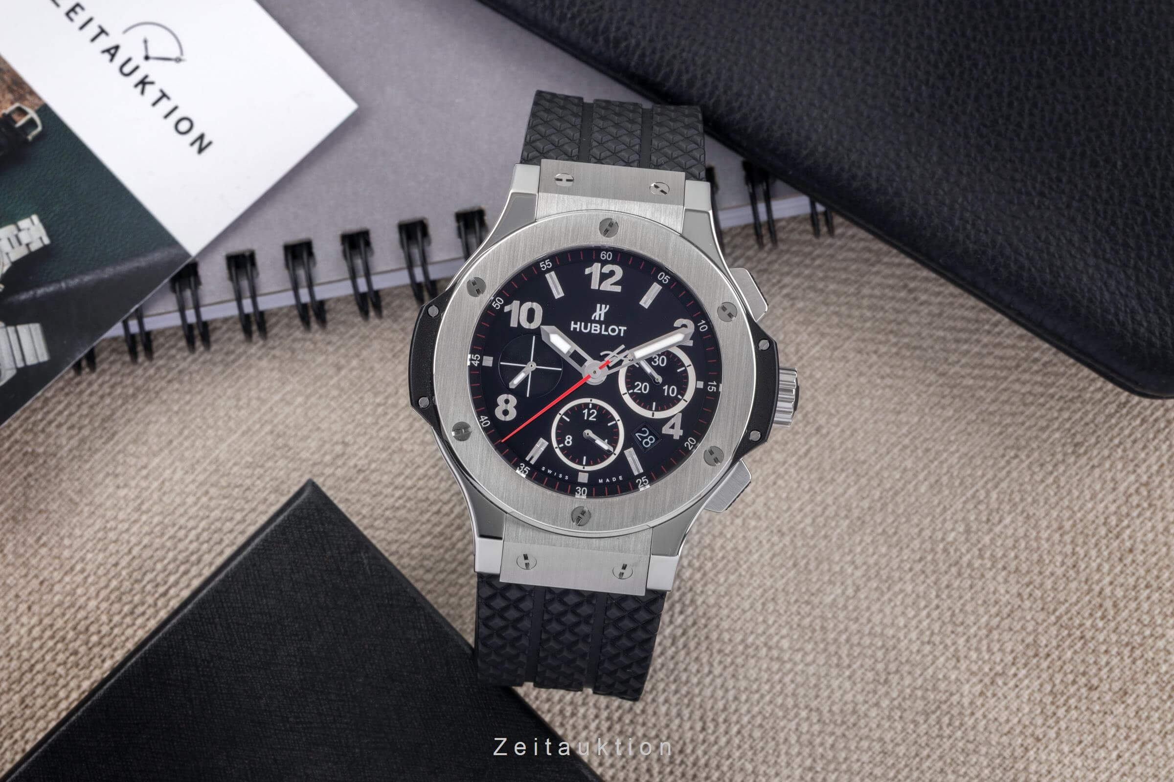 Hublot Big Bang Chronograph Stahl Automatik Kal. 4104 Ref. 301.SX.130.RX	  | Zeitauktion