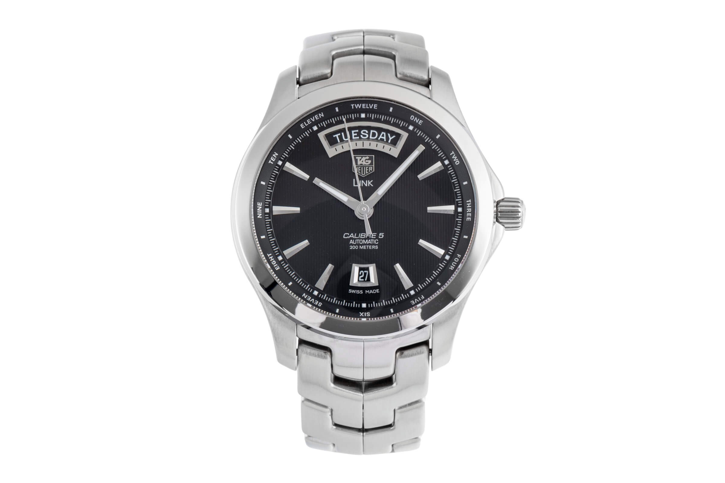 Tag Heuer Link acier automatique Kal. 5 Ref. WJF2010  | Zeitauktion
