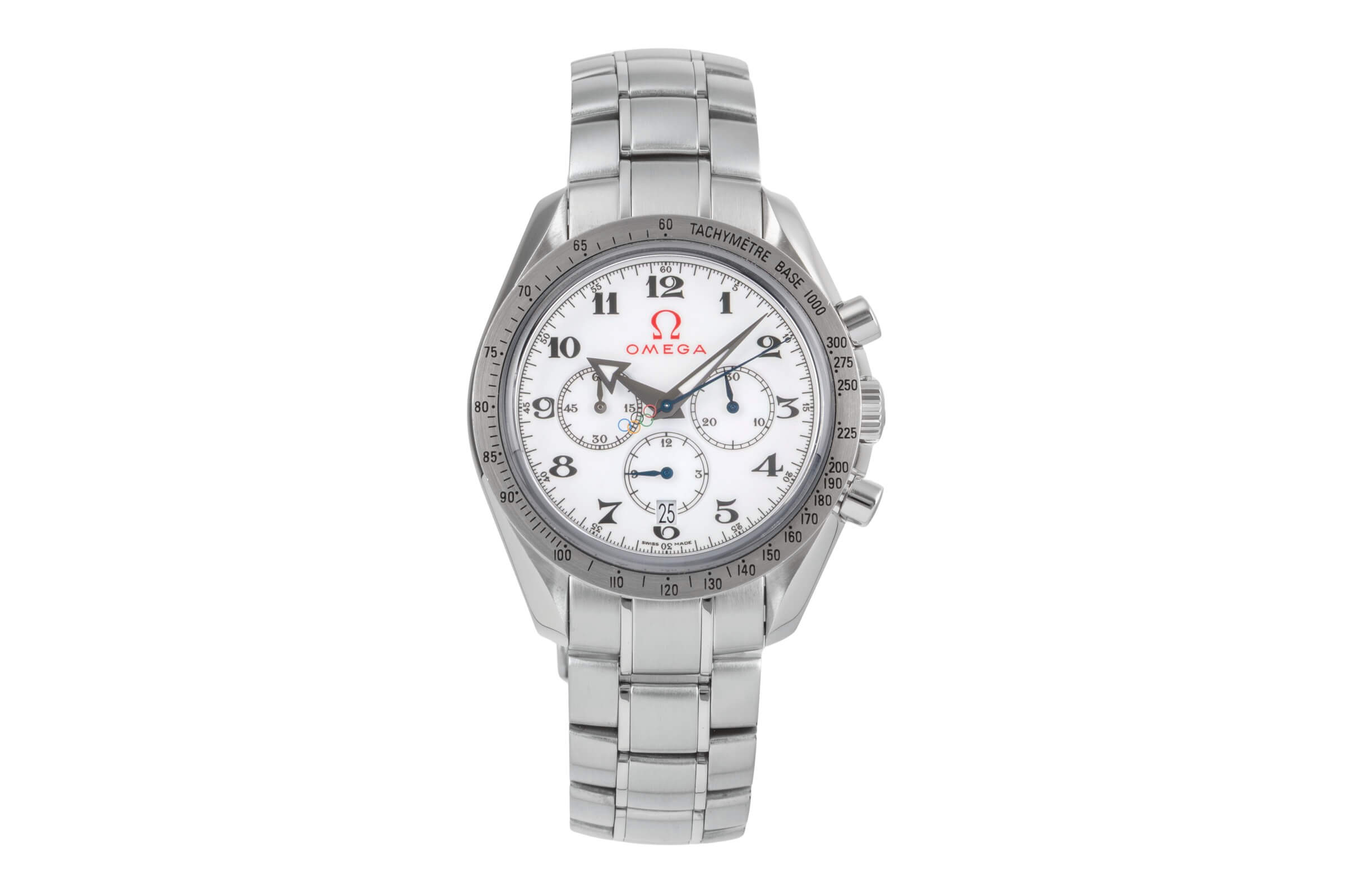 Omega Speedmaster chronograph steel automatic Kal. 3313 Ref. 321.10.42.50.04.001  | Zeitauktion