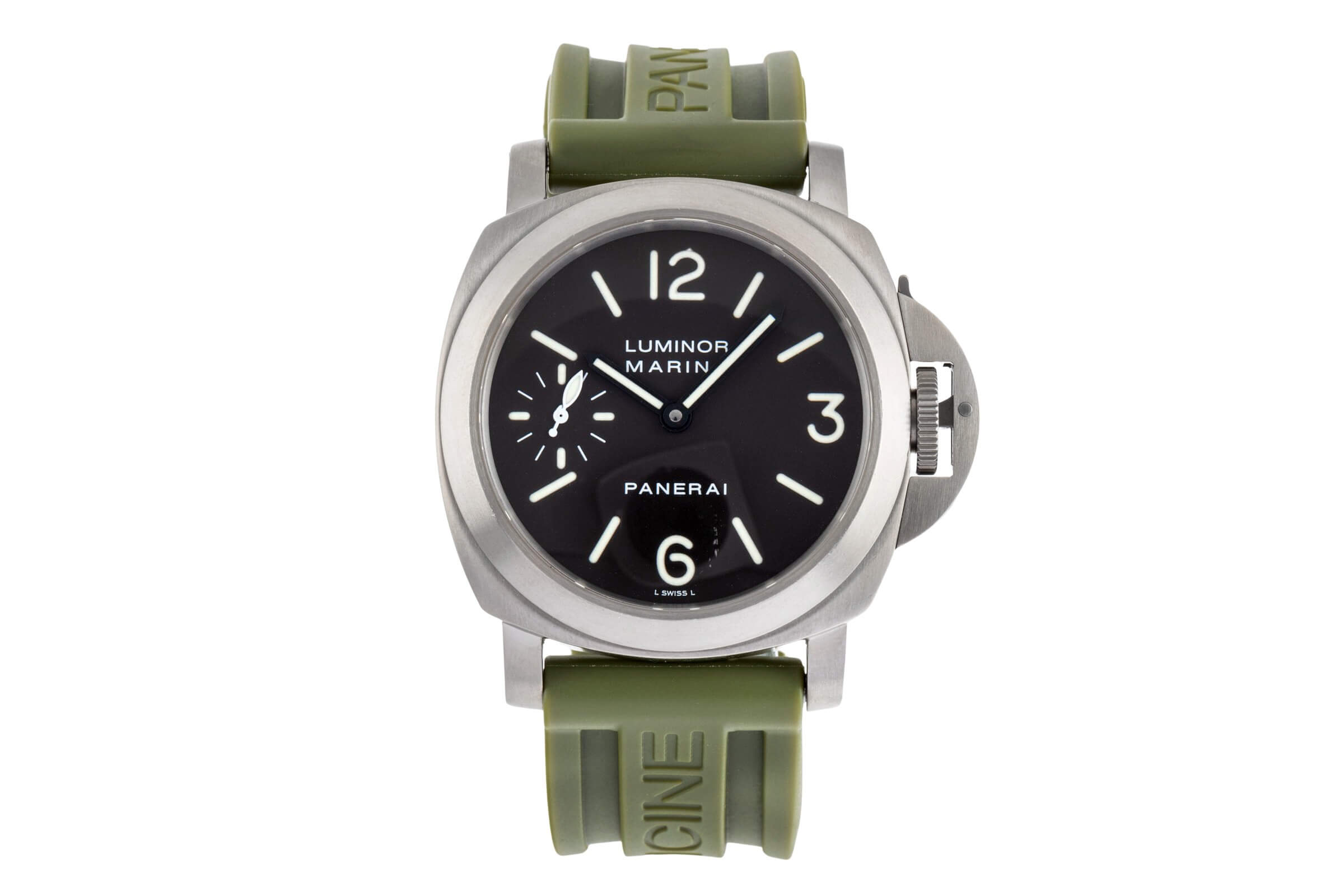 Panerai Luminor Marina titanium manual winding Ref. PAM00061  | Zeitauktion