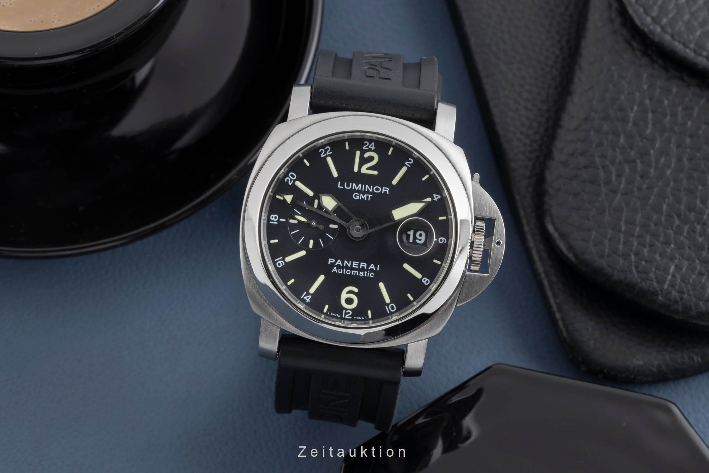 Panerai Luminor GMT steel automatic Kal. OP VIII Ref. PAM00297  | Zeitauktion