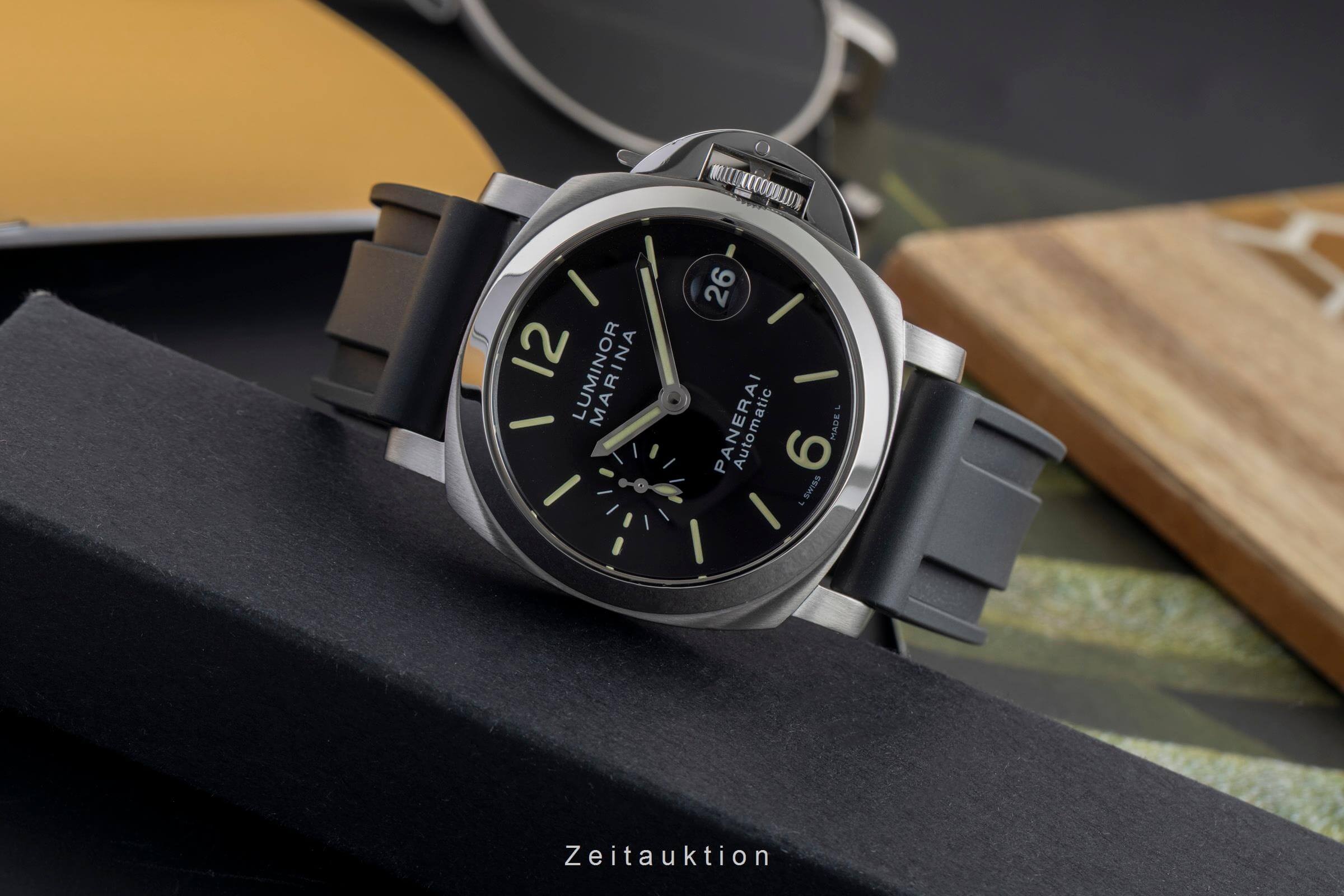 Panerai Luminor Marina steel automatic Kal. OP III Ref. PAM00298  | Zeitauktion