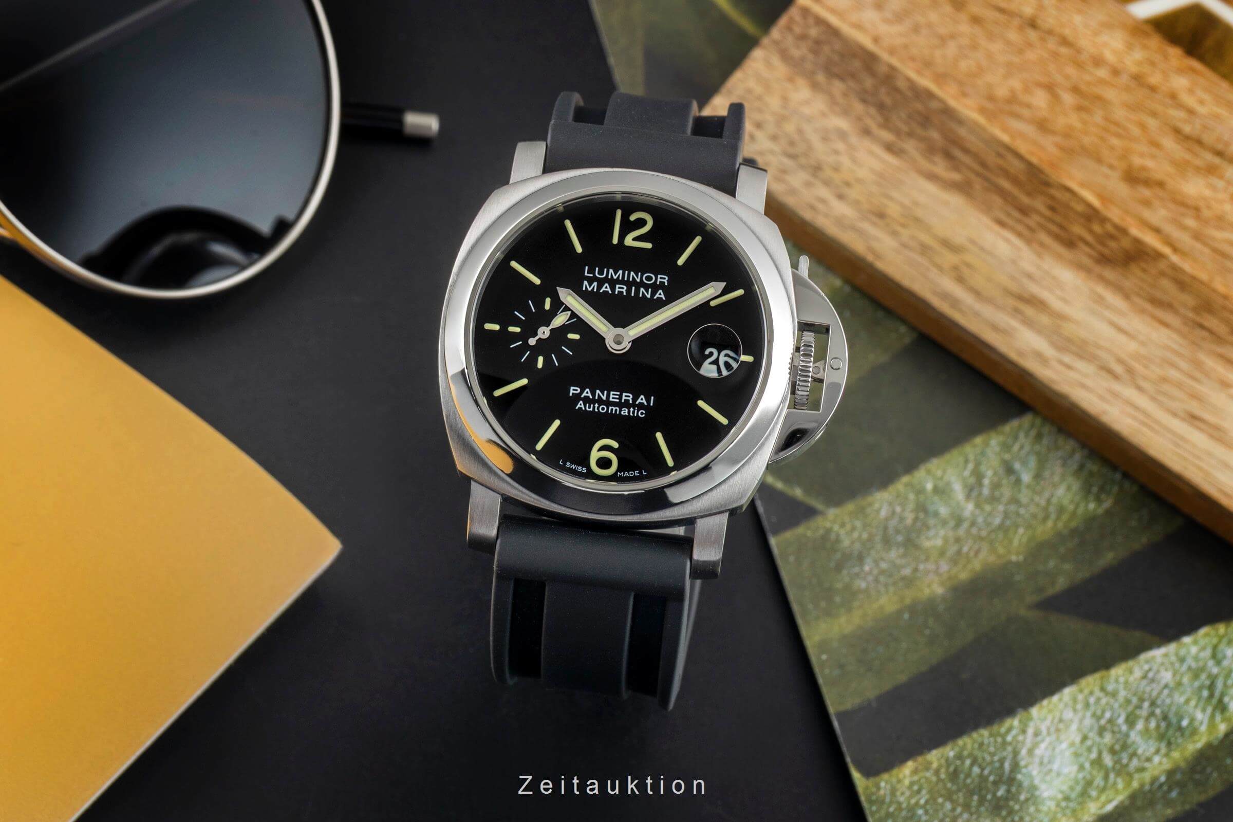 Panerai Luminor Marina steel automatic Kal. OP III Ref. PAM00298  | Zeitauktion